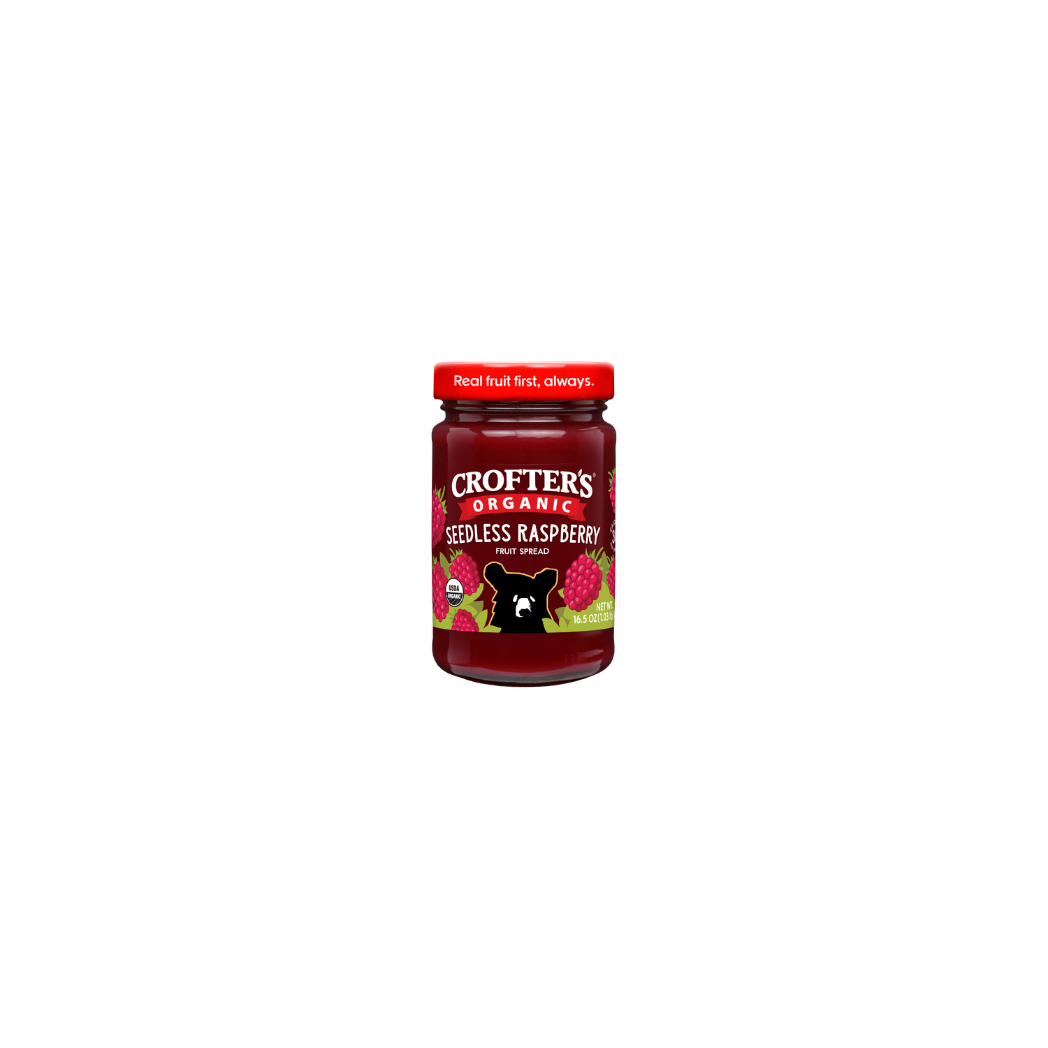 Crofter's Organic Seedless Raspberry Fruit Spread - 16.5 Ounce Image 1 of 4