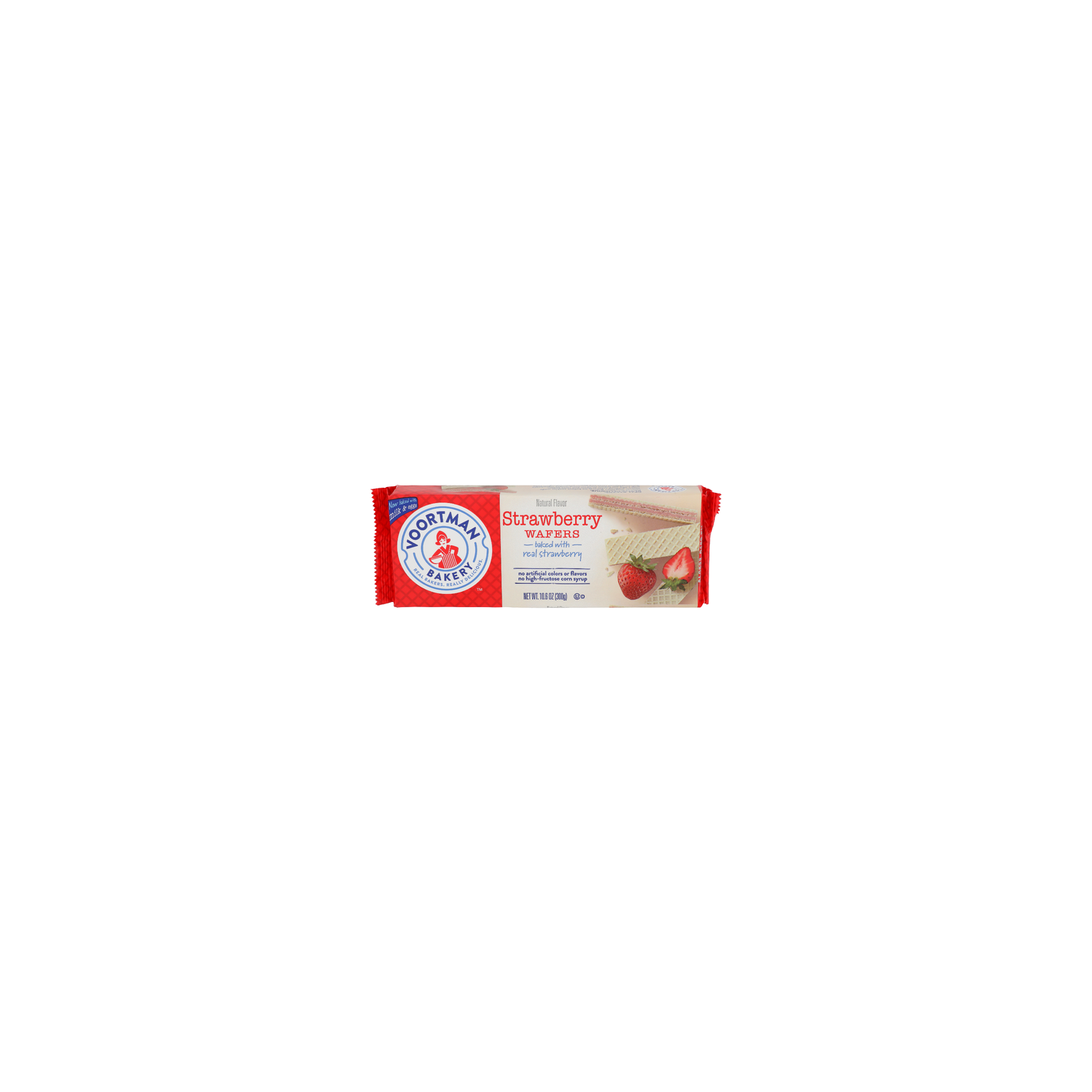 Voortman Bakery Strawberry Wafers - 10.6 Ounce Image 1 of 4