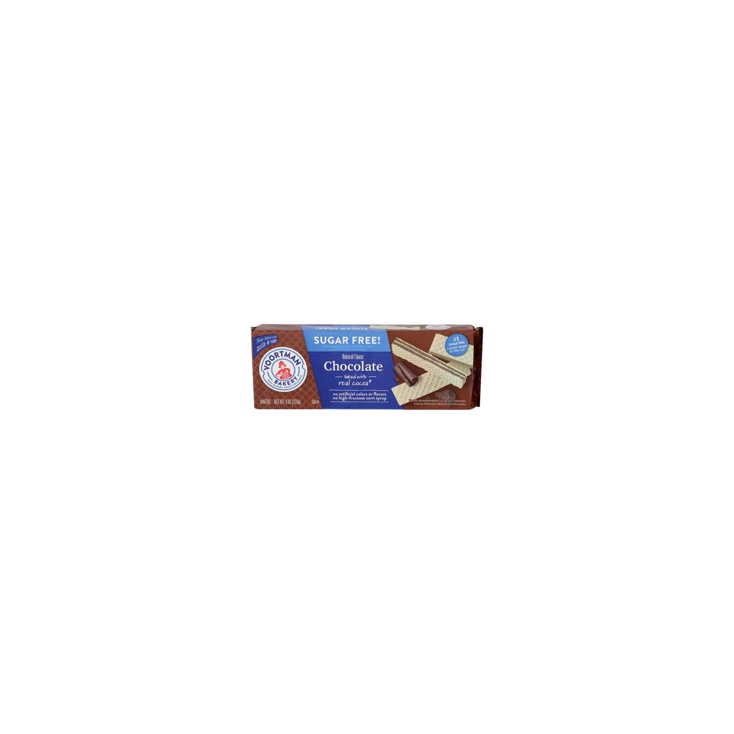 Voortman Bakery Chocolate Sugar Free! Wafers - 9 Ounce Image 1 of 4