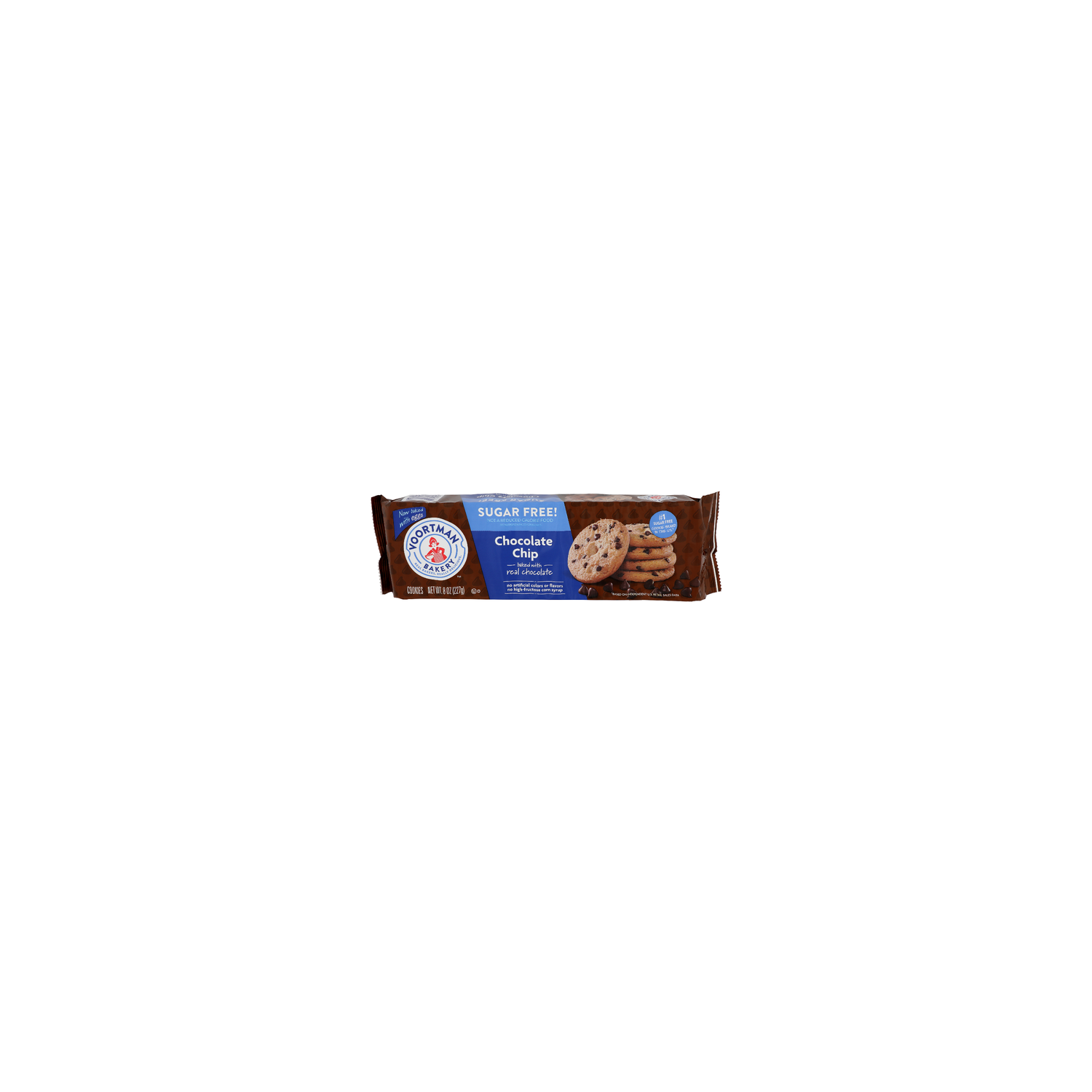 Voortman Bakery Chocolate Chip Sugar Free! Cookies - 8 Ounce Image 1 of 4