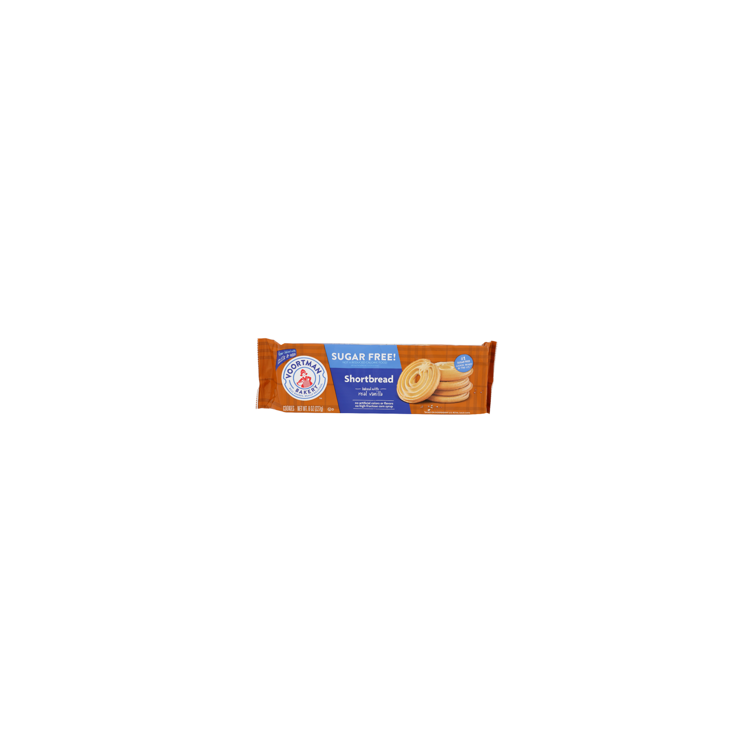 Voortman Bakery Shortbread Sugar Free - 8 Ounce Image 1 of 4