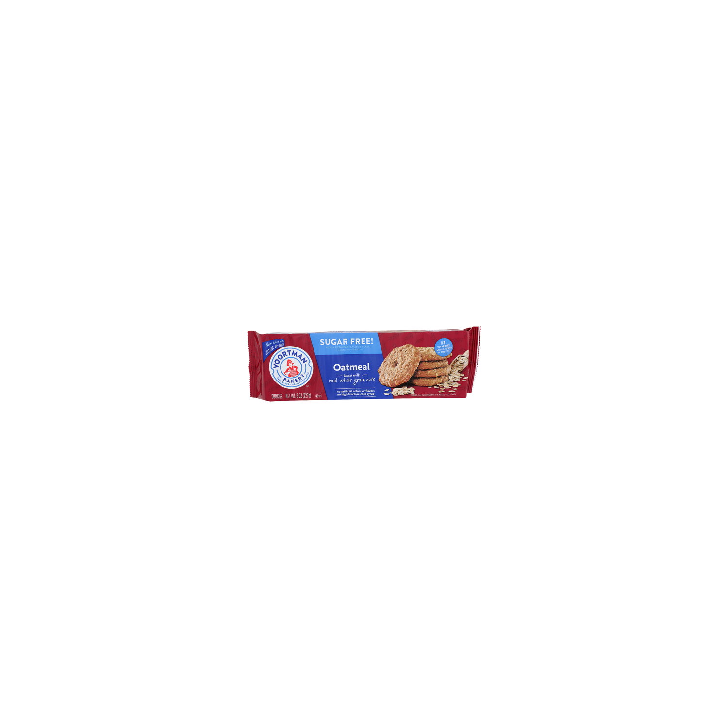 Voortman Bakery Oatmeal Sugar Free! Cookies - 8 Ounce Image 1 of 4