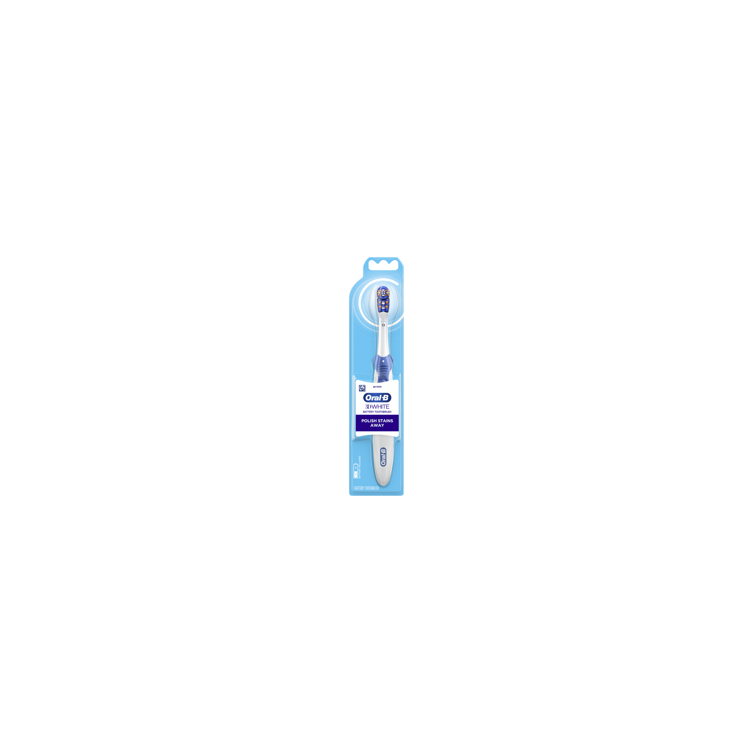Oral-B 3D White Power Toothbrush - 1 Count Image 1 of 2
