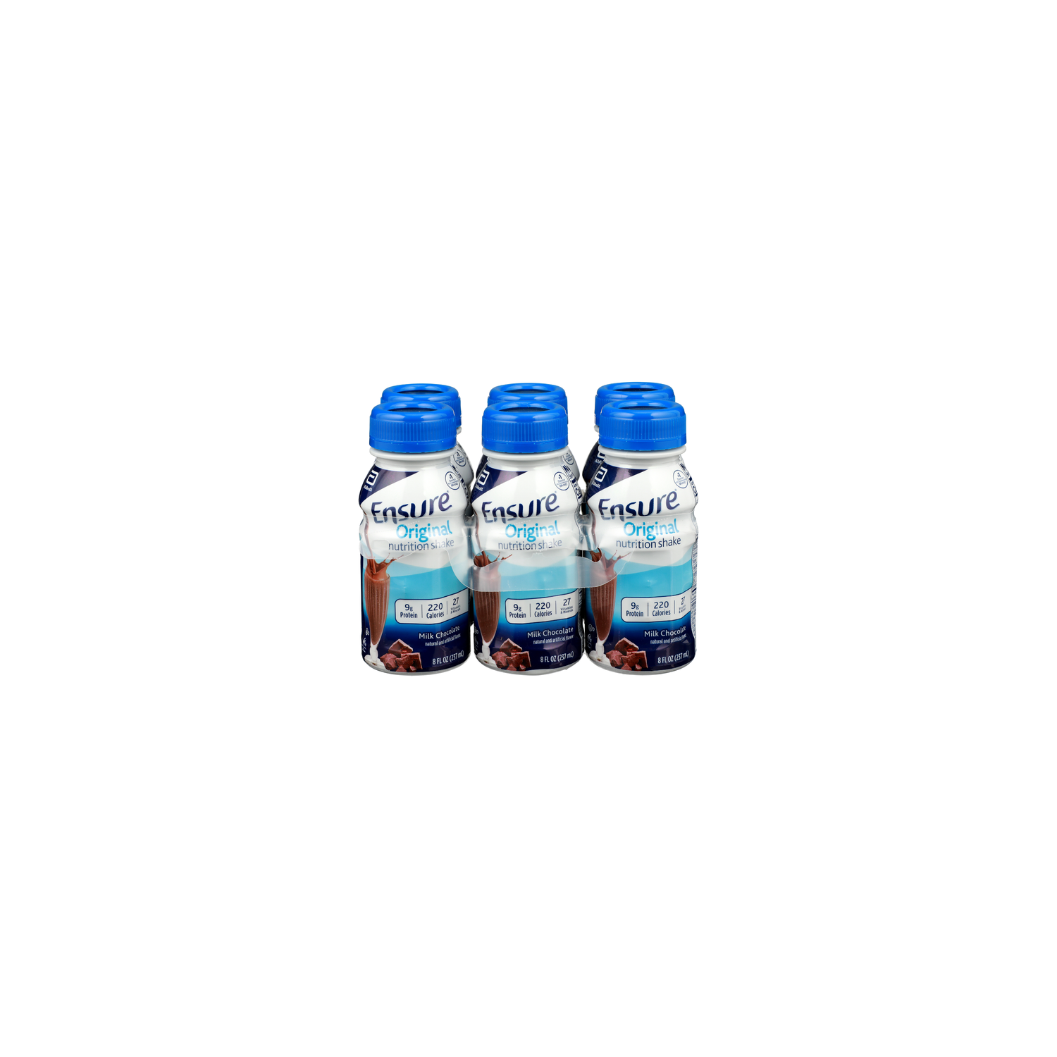 Ensure Milk Chocolate Original Nutrition Shake - 8 Fluid Ounce - 6 Count Image 1 of 2