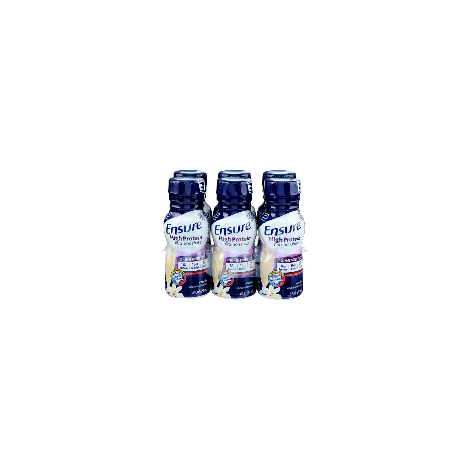 Ensure Vanilla Nutrition Shake - 8 Fluid Ounce - 6 Count Image 1 of 4