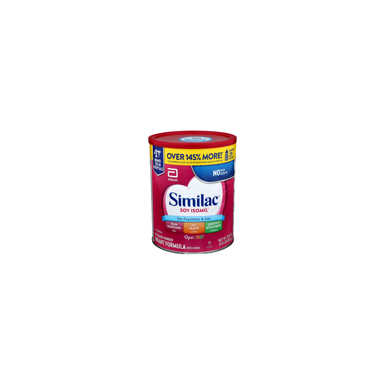 Similac Isomil Soy Vs Pwdr - 30.8 Ounce Image 1 of 4