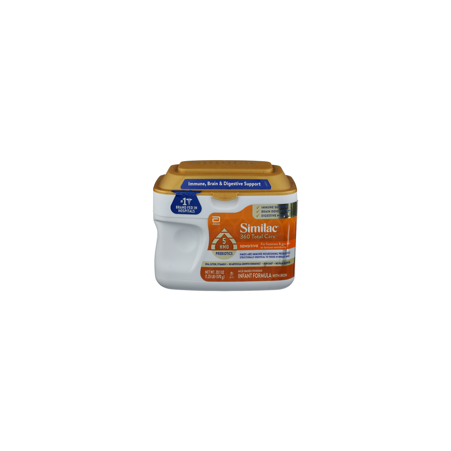 Similac Infant Formula With Iron, Milk-Based Powder, Sensitive - 20.1 Ounce Image 1 of 4