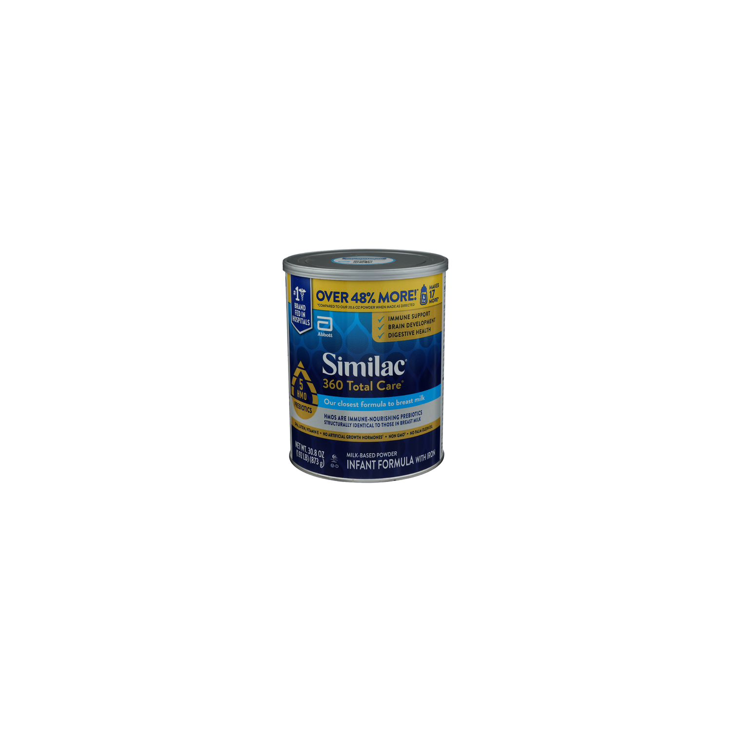 Similac Infant Formula With Iron, Milk-Based Powder - 30.8 Ounce Image 1 of 4