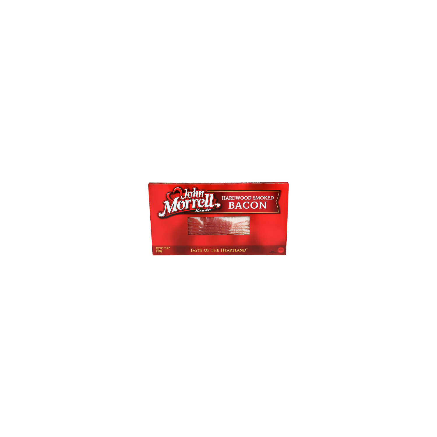 John Morrell Hardwood Smoked Bacon - 12 Ounce Image 1 of 4