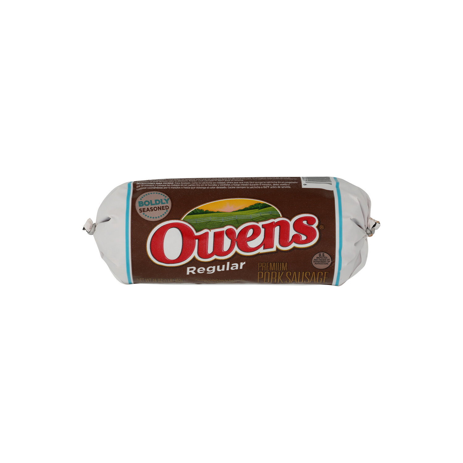 Owens Regular Premium Pork Sausage - 16 Ounce Image 1 of 4