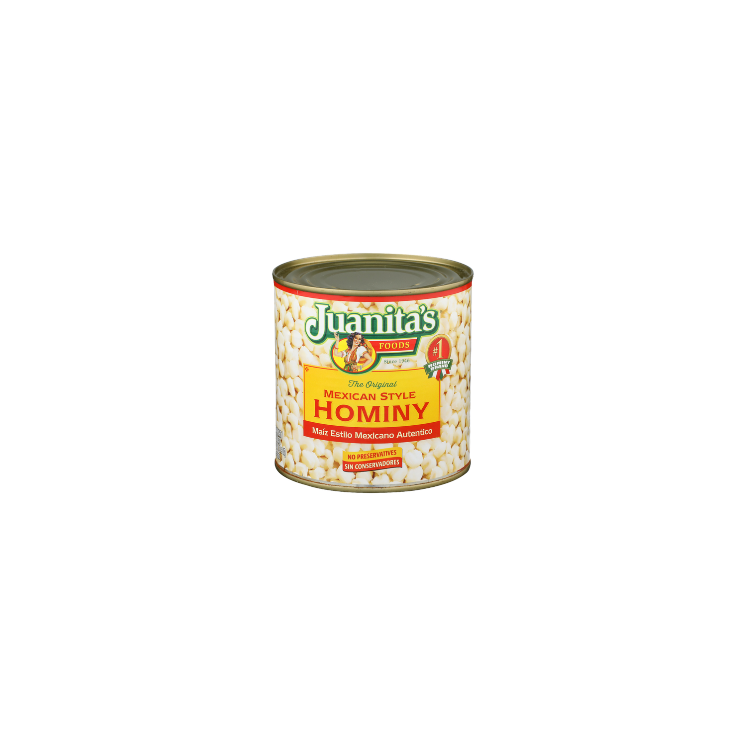 JUANITA's Foods The Original Mexican Style Hominy - 25 Ounce Image 1 of 4