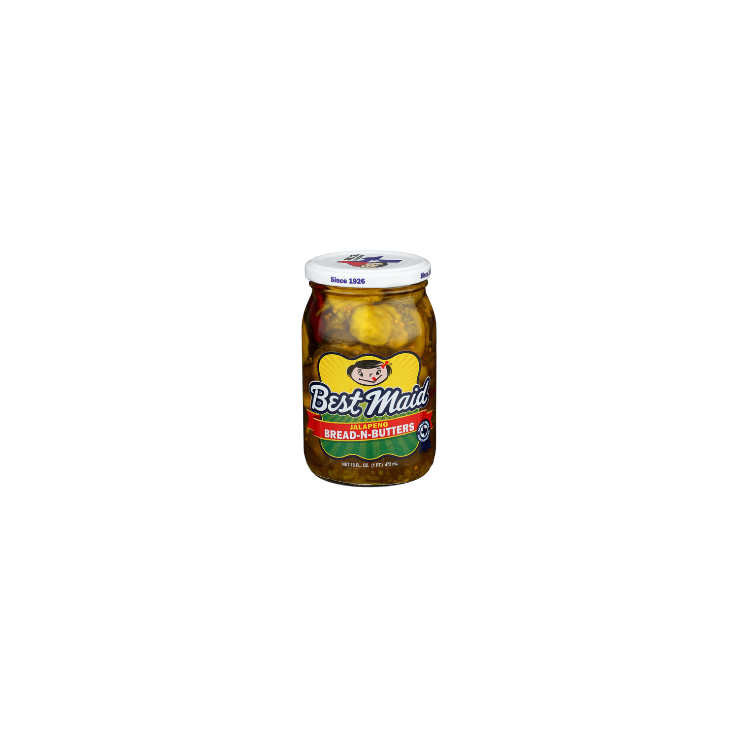 Best Maid Bread-N-Butters Jalapeno - 16 Fluid Ounce Image 1 of 4