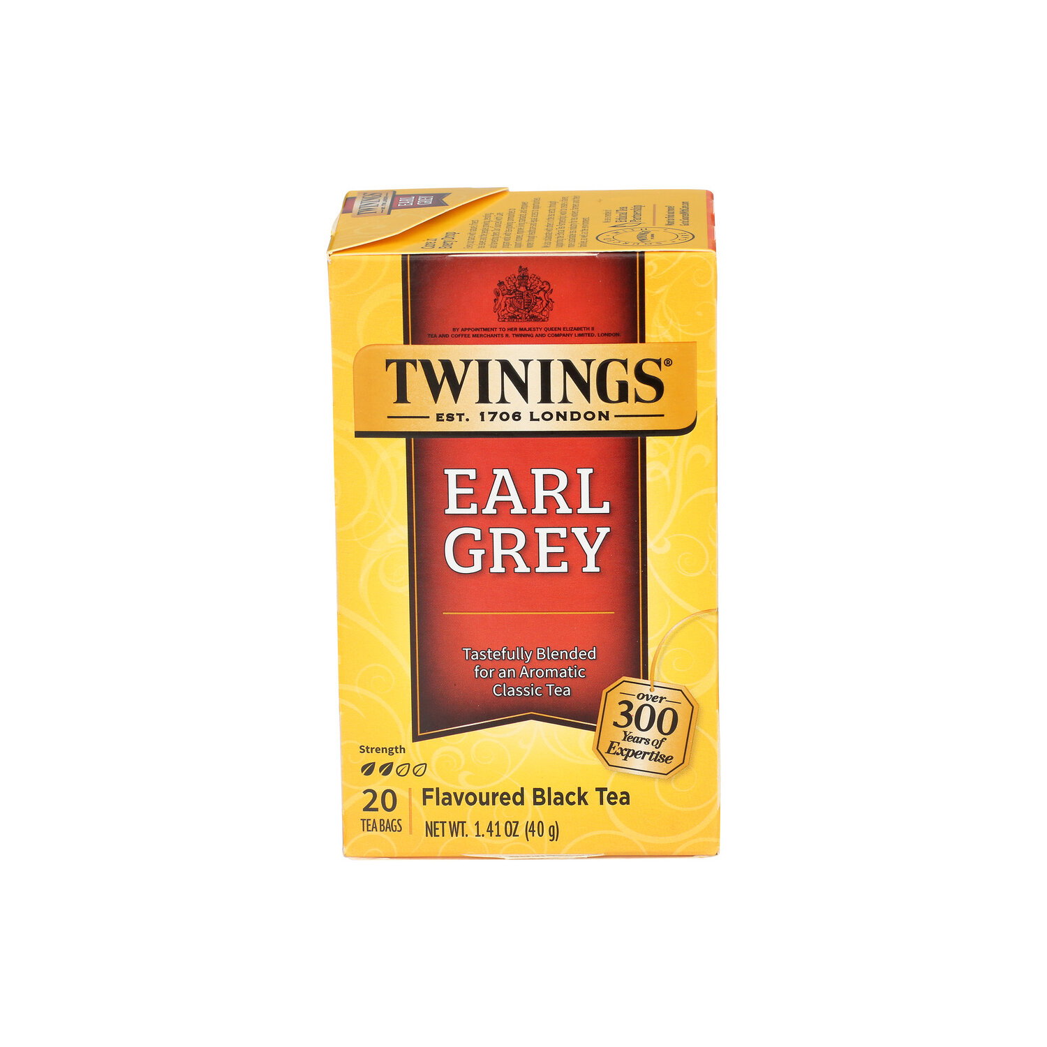 Twinings Of London Earl Grey Black Tea Bags - 0.071 Ounce - 20 Count Image 1 of 3