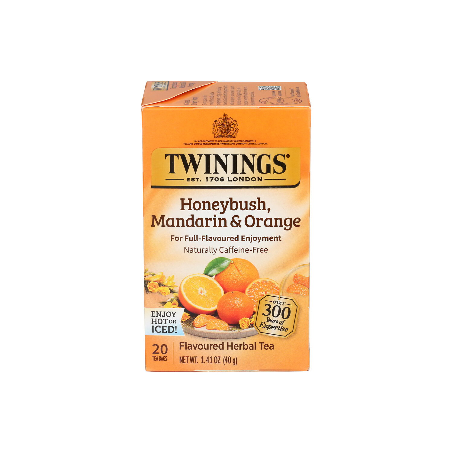 Twinings Of London Honeybush Mandarin & Orange Tea Bags - 0.071 Ounce - 20 Count Image 1 of 3
