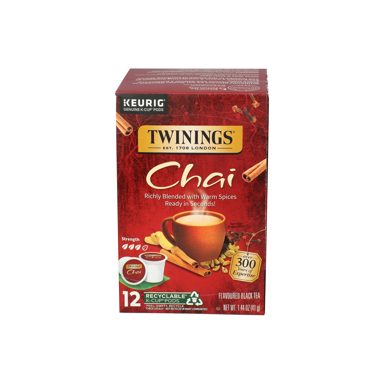 Twinings Of London Chai Kcup - 0.12 Ounce - 12 Count Image 1 of 3