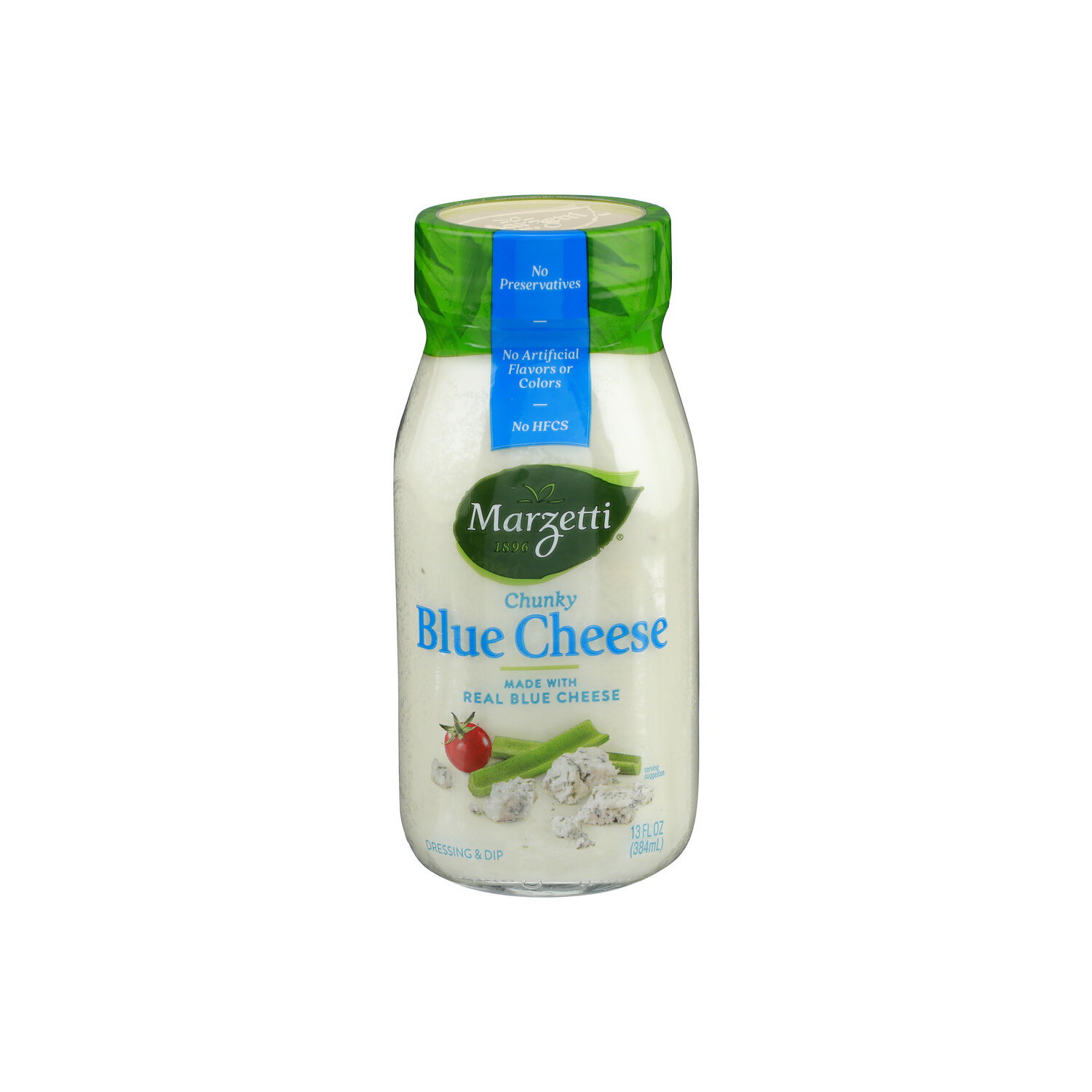 Marzetti Dressing & Dip Chunky Blue Cheese - 13 Fluid Ounce - Super 1 Foods Marzetti Dressing & Dip Chunky Blue Cheese - 13 Fluid Ounce - Super 1 Foods