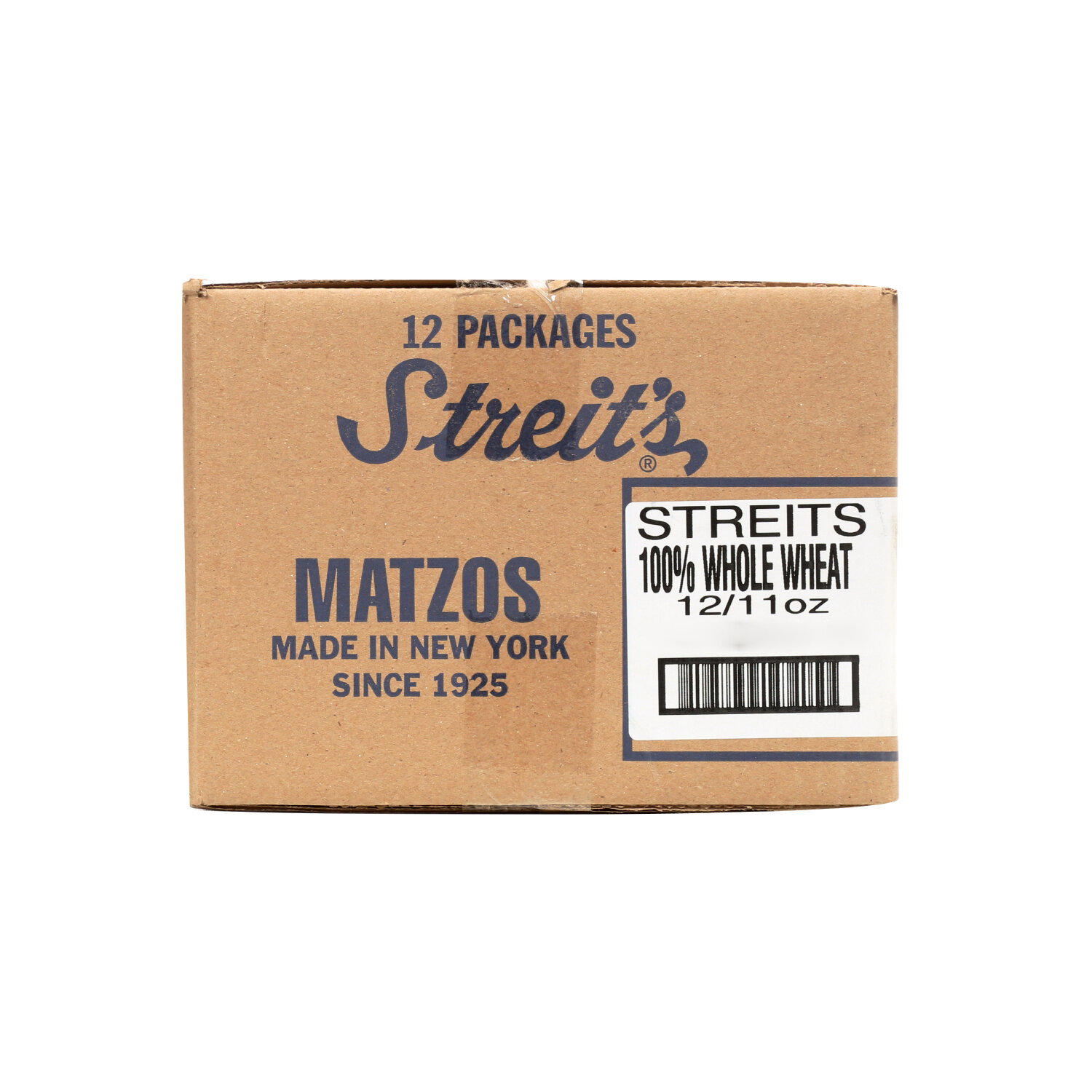 STREIT's Matzo,whole Wheat - 11 Ounce - 12 Count