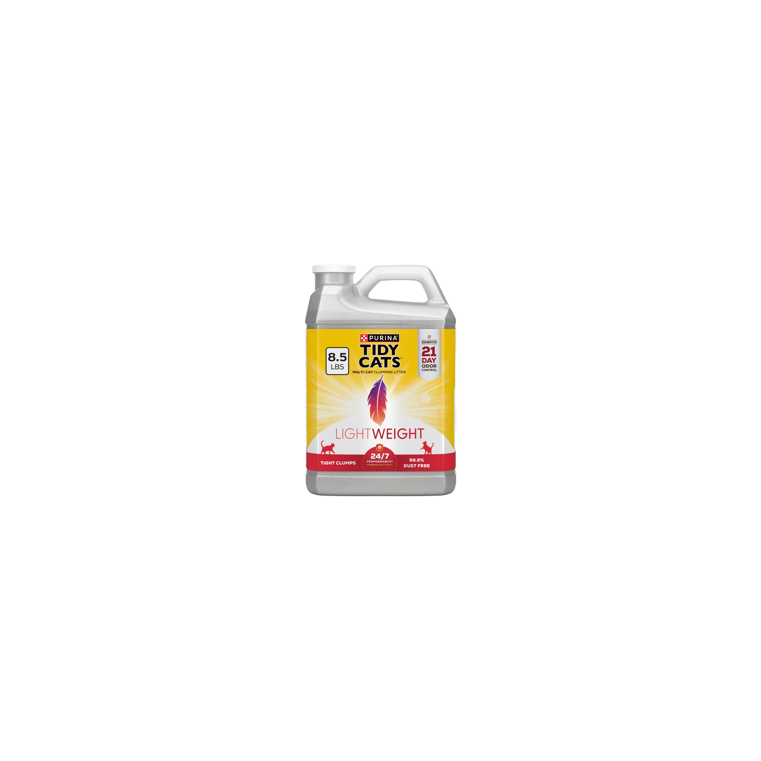 Purina Tidy Cats Lightweight 24/7 Performance Odor Control - 8.5 Pound Image 1 of 3