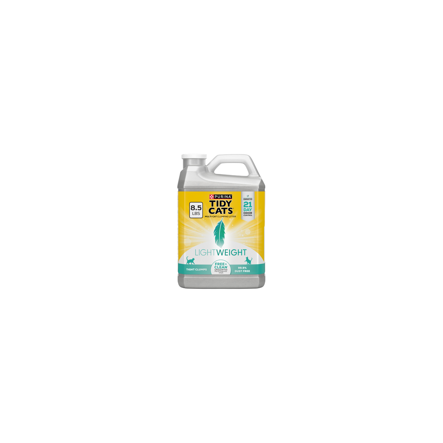 Purina Tidy Cats Lightweight Free And Clean Unscented - 8.5 Pound Image 1 of 3