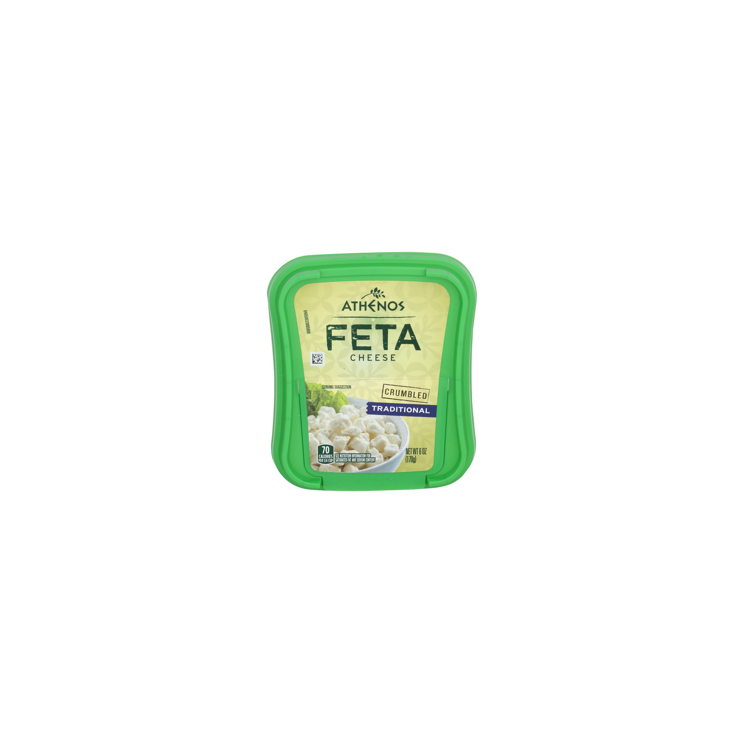 Athenos Feta Cheese Crumbled Traditional - 6 Ounce Image 1 of 4