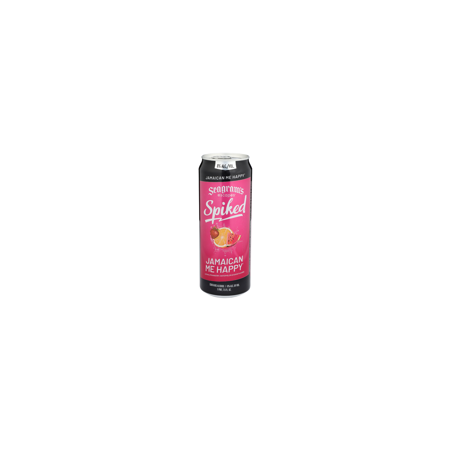 Seagram's Escapes Lemon, Strawberry, Watermelon & Guava Flavors Spiked Flavored Beer - 1 Pint Image 1 of 3
