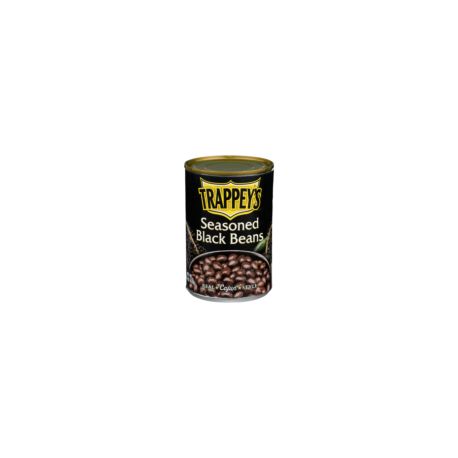 TRAPPEY's Seasoned Cajun Black Beans - 15.5 Ounce Image 1 of 4