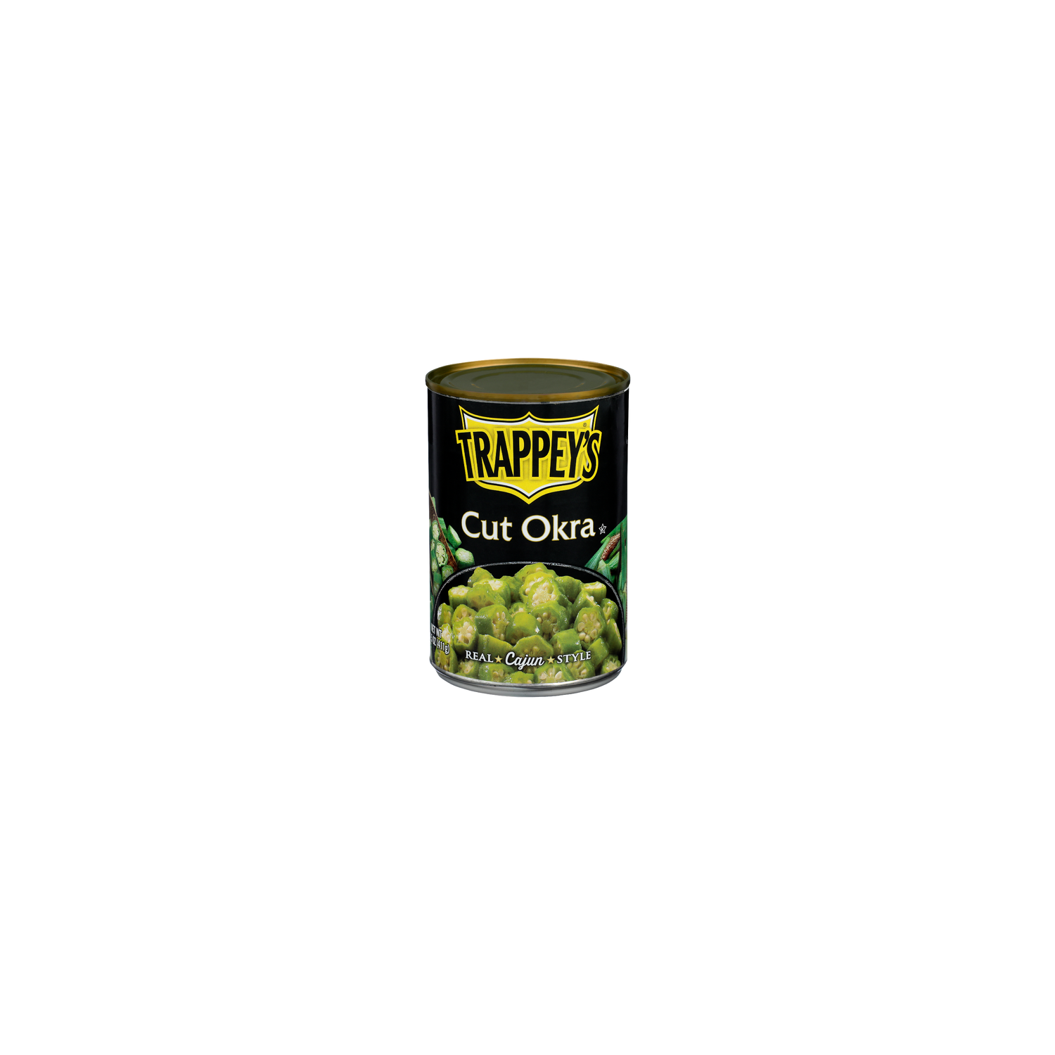 TRAPPEY's Cut Okra - 14.5 Ounce Image 1 of 4