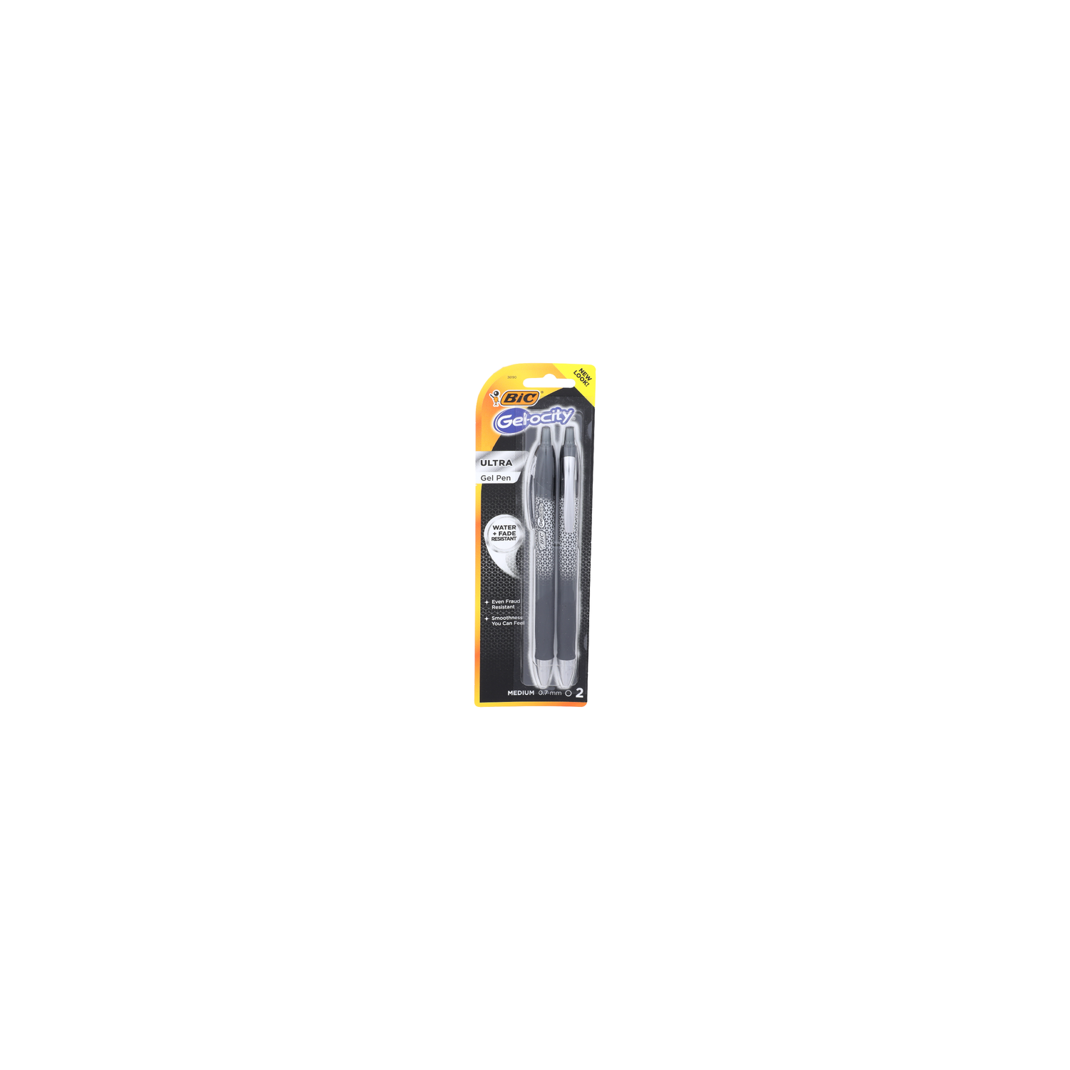 Bic Gel-Ocity Medium Black Ink Ultra Gel Pen - 2 Count Image 1 of 2