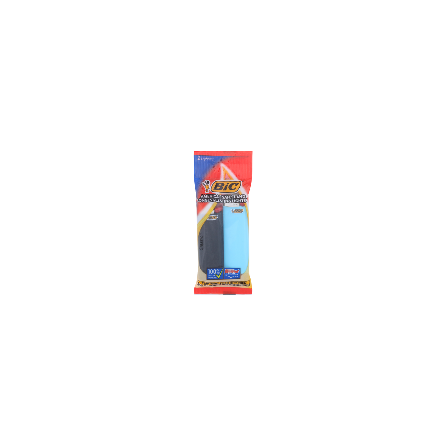 Bic Classic Lighters - 2 Count Image 1 of 2