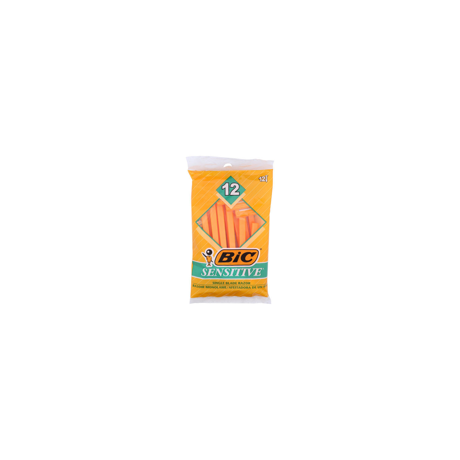 Bic Sensitive Single Blade Razor - 12 Count Image 1 of 2