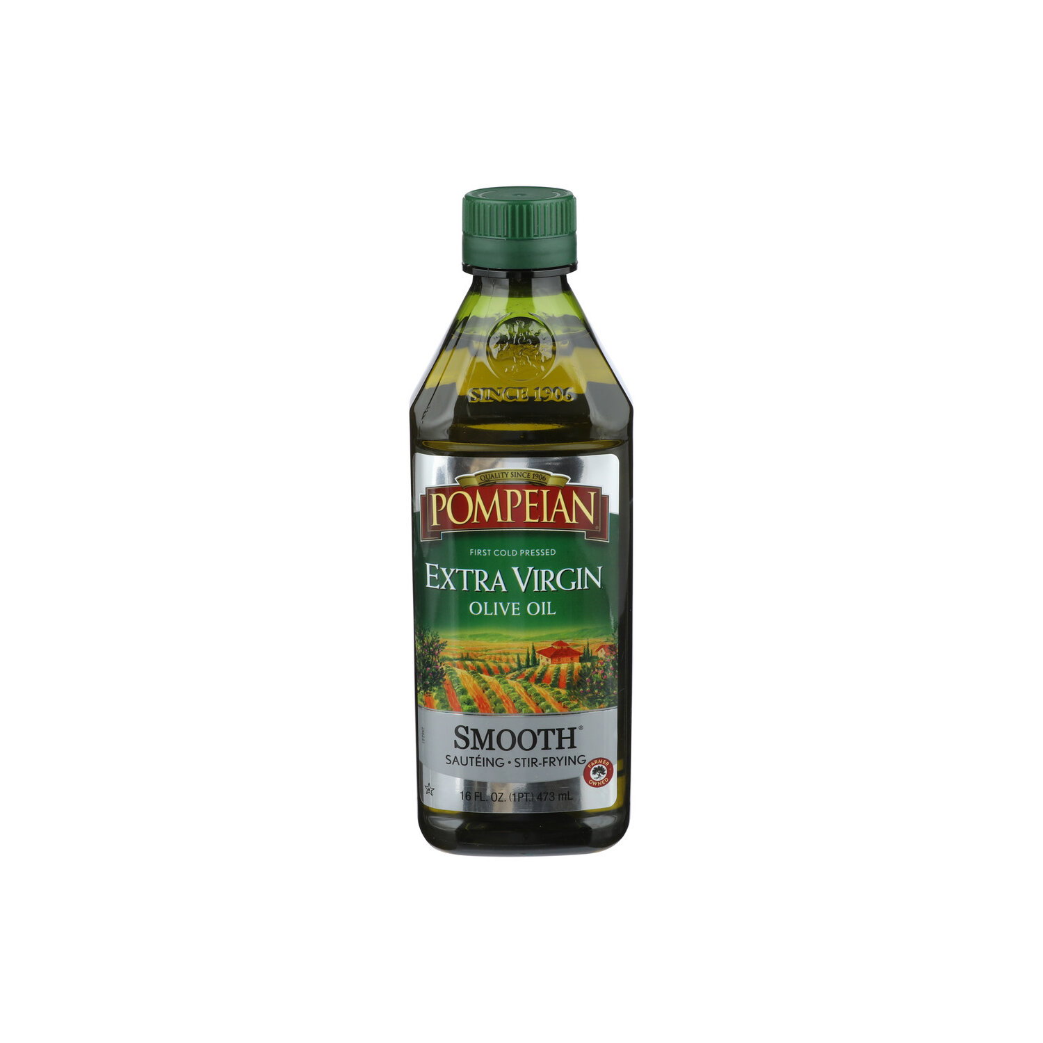Pompeian Smooth Extra Virgin Olive Oil - 16 Fluid Ounce Image 1 of 3