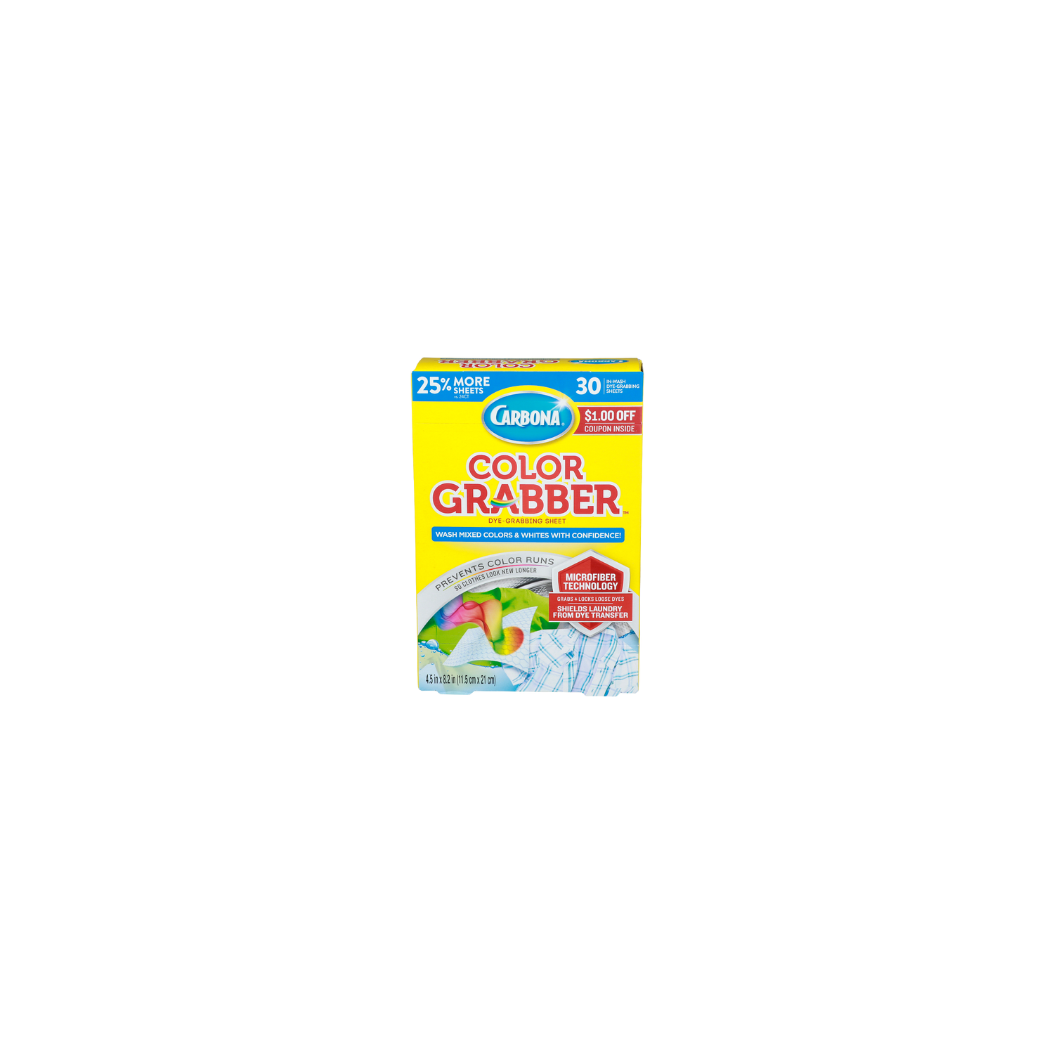 Carbona Dye-Grabbing Sheet - 30 Count Image 1 of 3
