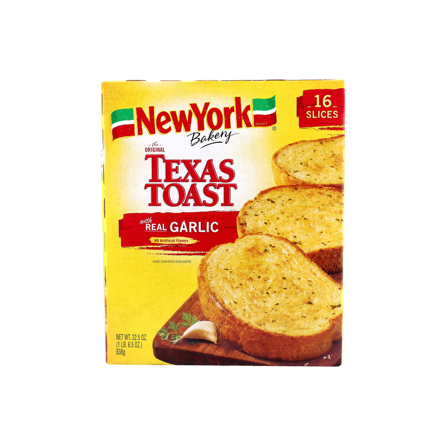 New York Bakery Garlic Texas Toast - 1.406 Ounce - 16 Count Image 1 of 4