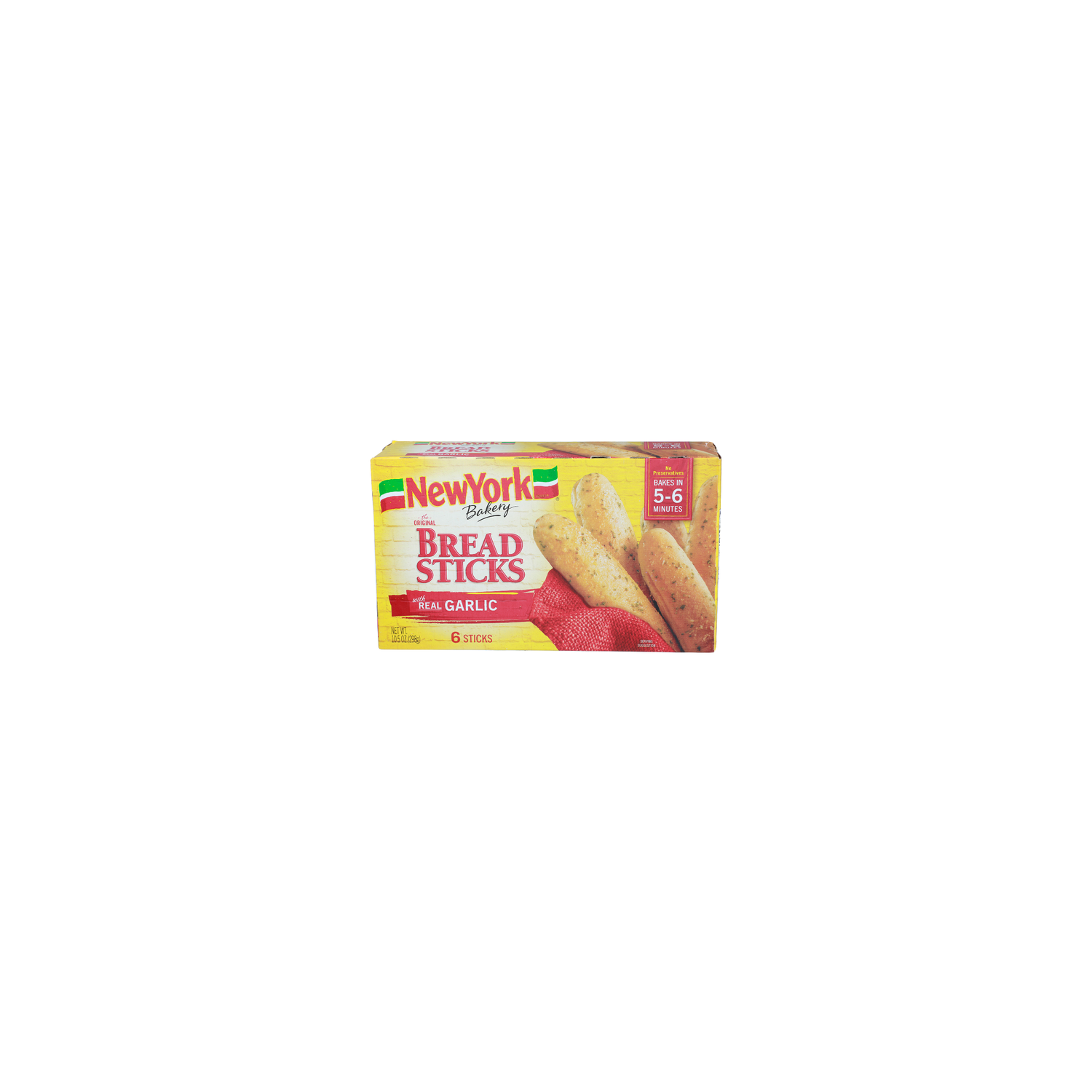 New York Bakery With Real Garlic The Original Bread Sticks - 1.75 Ounce - 6 Count Image 1 of 4