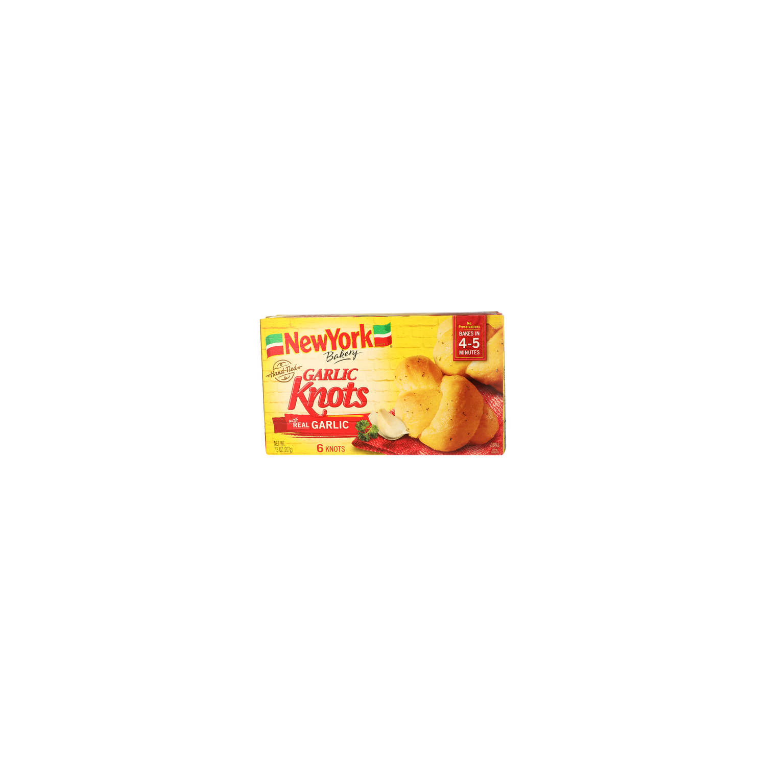 New York Bakery Garlic Knots - 1.217 Ounce - 6 Count Image 1 of 4