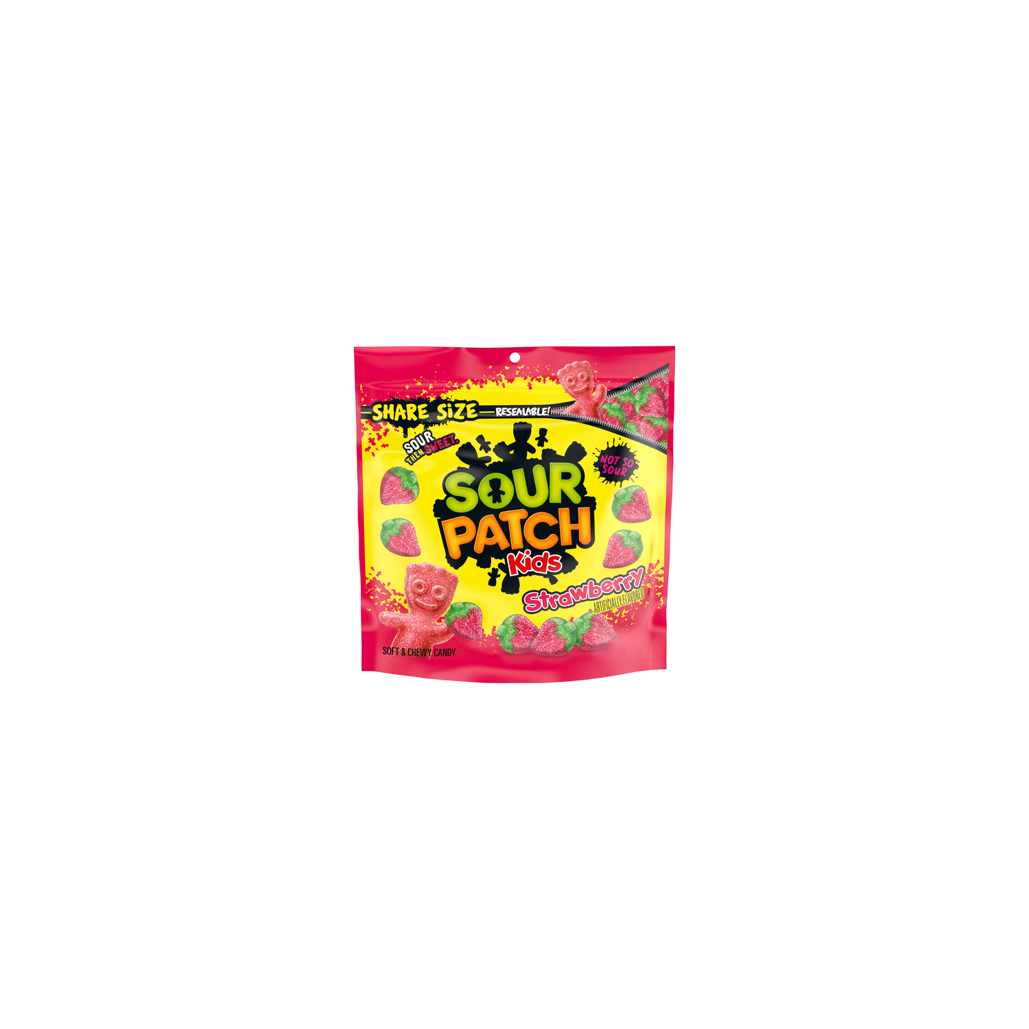 Sour Patch Kids Sour Patch Kids Strawberry Soft & Chewy Candy, Share Size - 12 Ounce Image 1 of 3