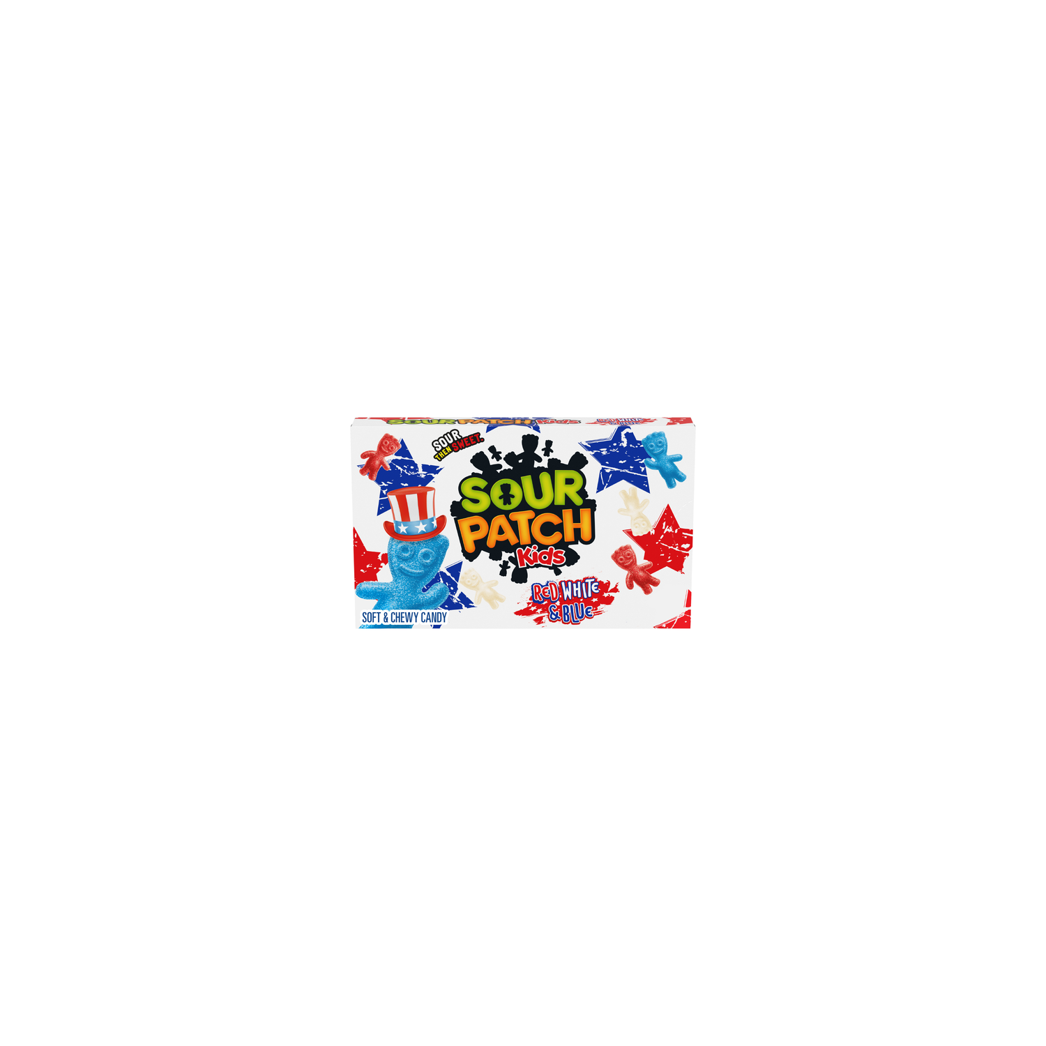 Sour Patch Kids Sour Patch Kids Variety Red, White & Blue Soft & Chewy Candy - 3.09 Ounce Image 1 of 2