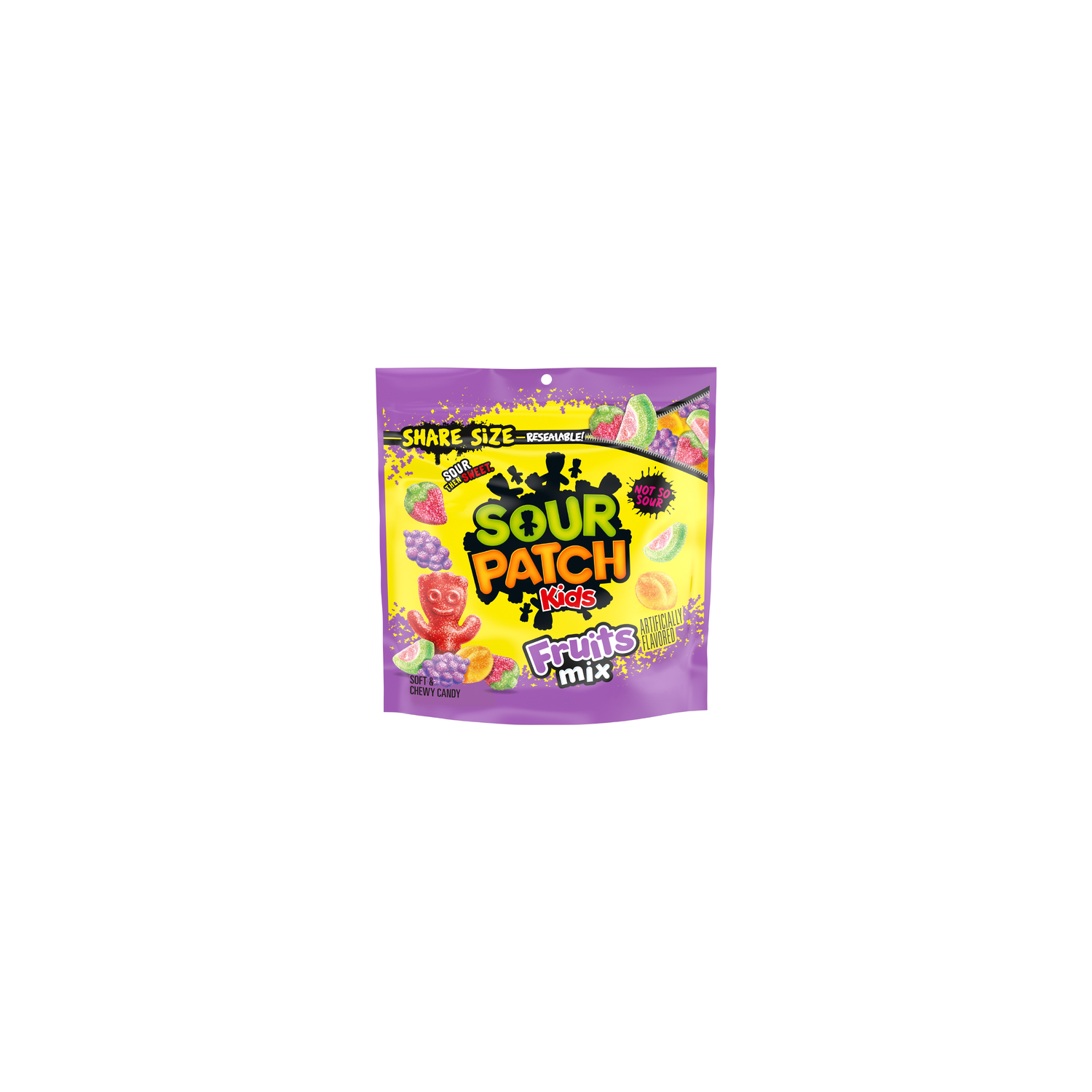 Sour Patch Kids Share Size Assorted Fruits Mix Soft & Chewy Candy - 11.03 Ounce Image 1 of 3