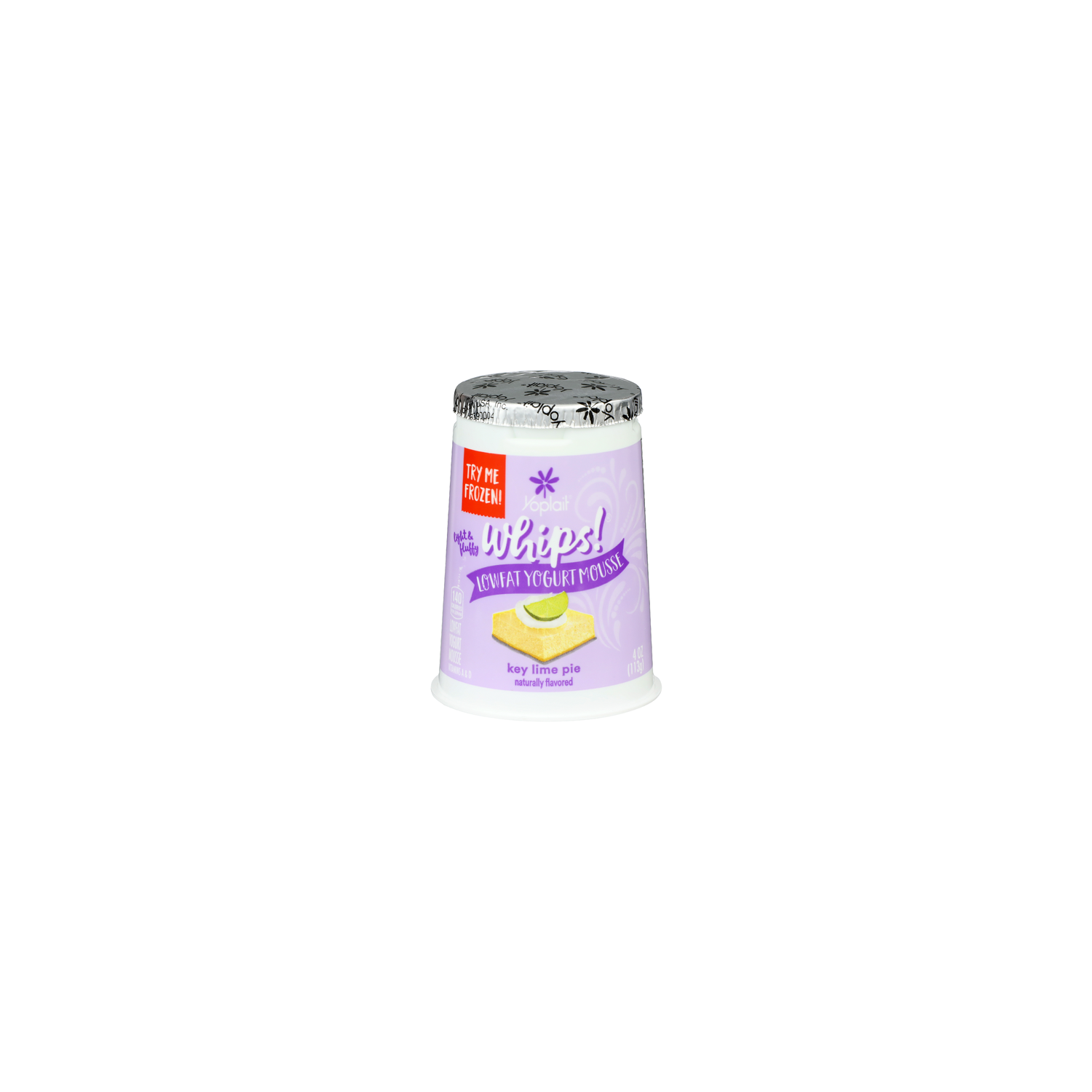 Yoplait Whips! Key Lime Pie Light & Fluffy Lowfat Yogurt Mousse - 4 Ounce Image 1 of 4