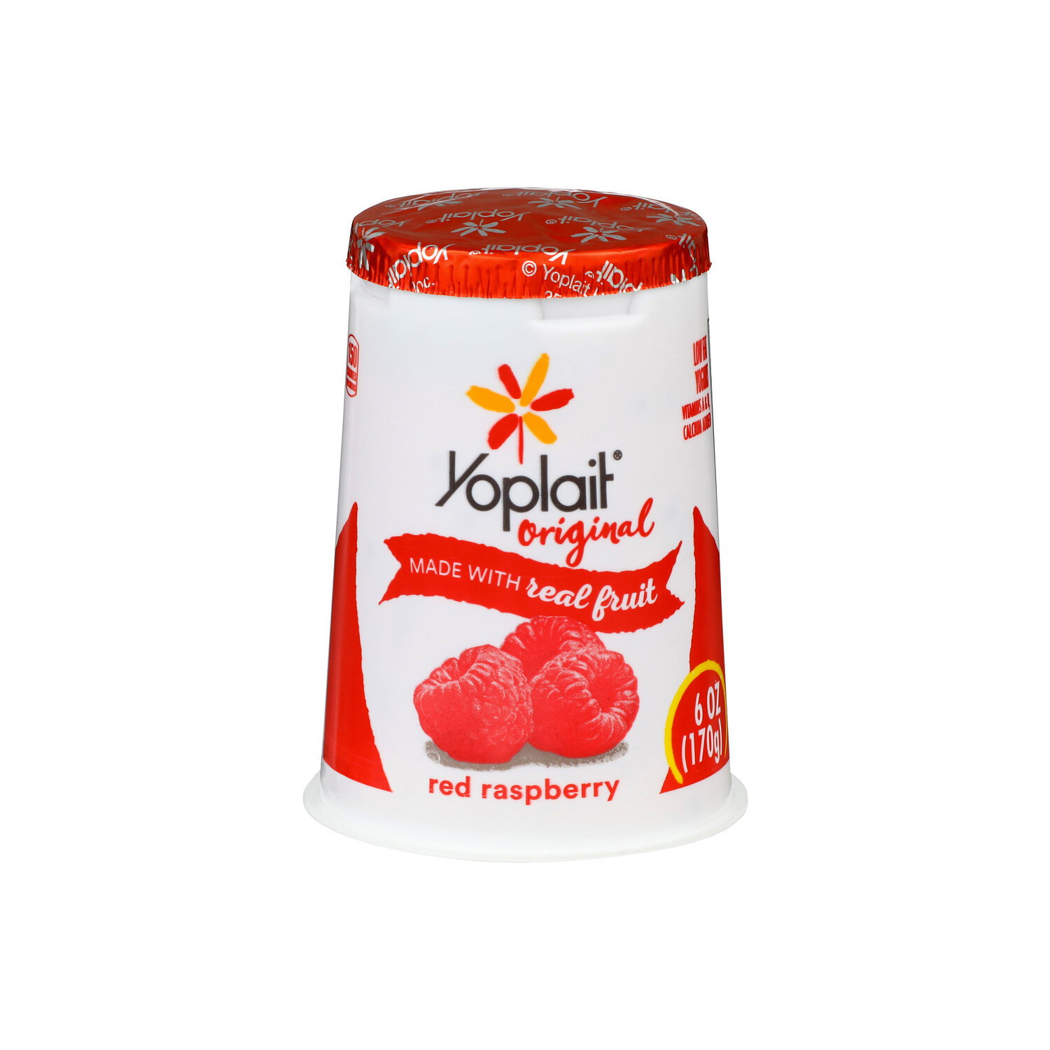 YOPLAIT Original Red Raspberry Yogurt - 6 Ounce Image 1 of 4