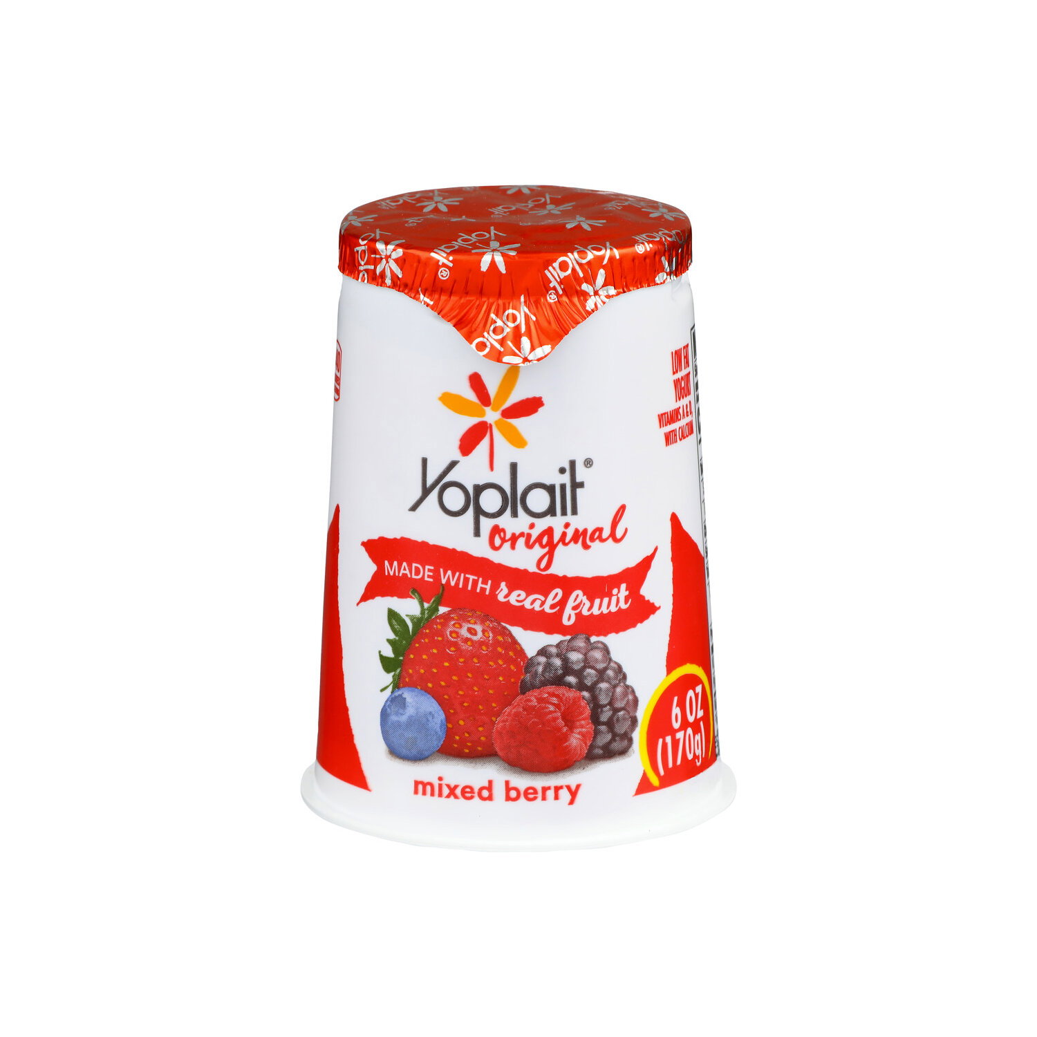 YOPLAIT Original Mixed Berry Low Fat Yogurt - 6 Ounce Image 1 of 4
