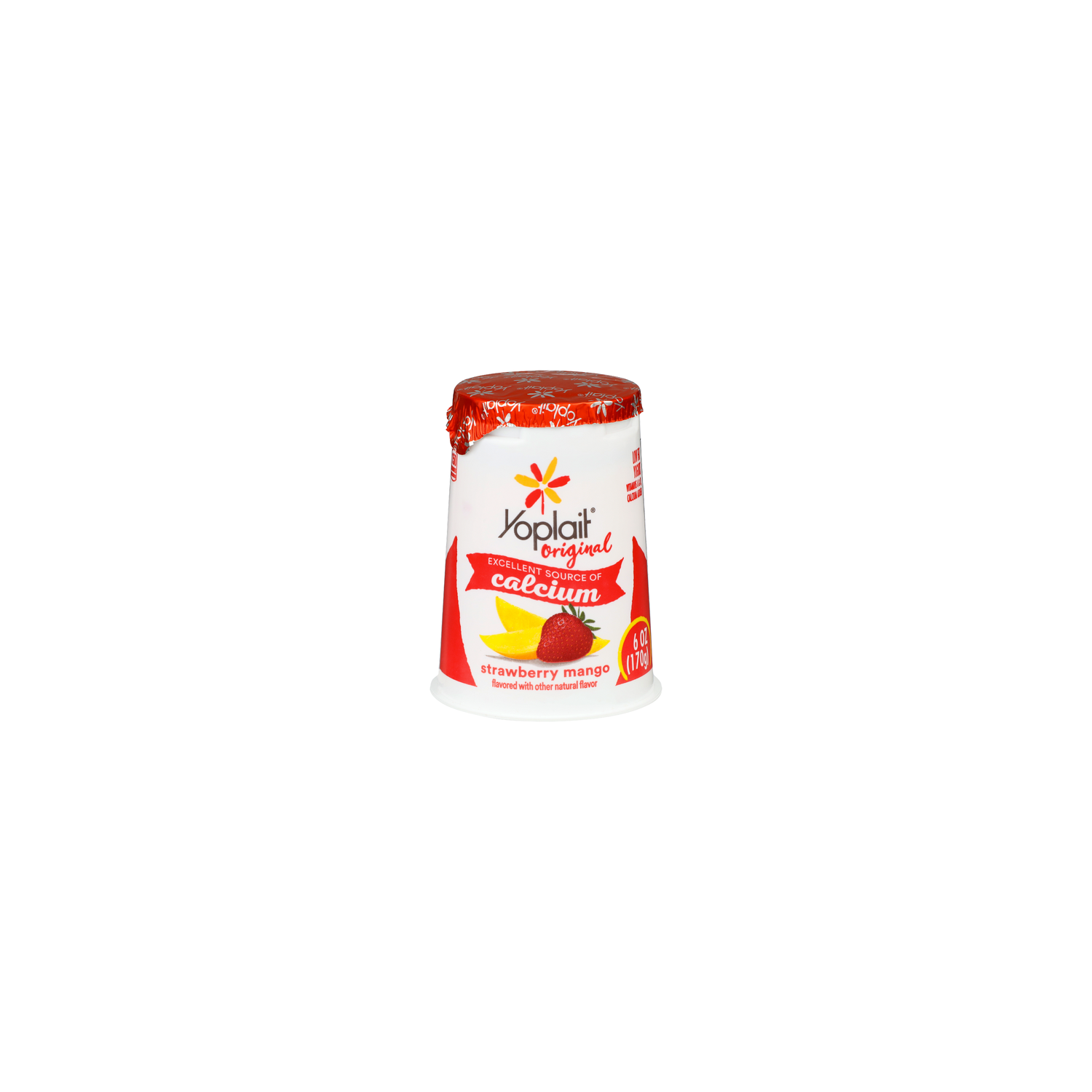 Yoplait Original Strawberry Mango Low Fat Yogurt - 6 Ounce Image 1 of 4
