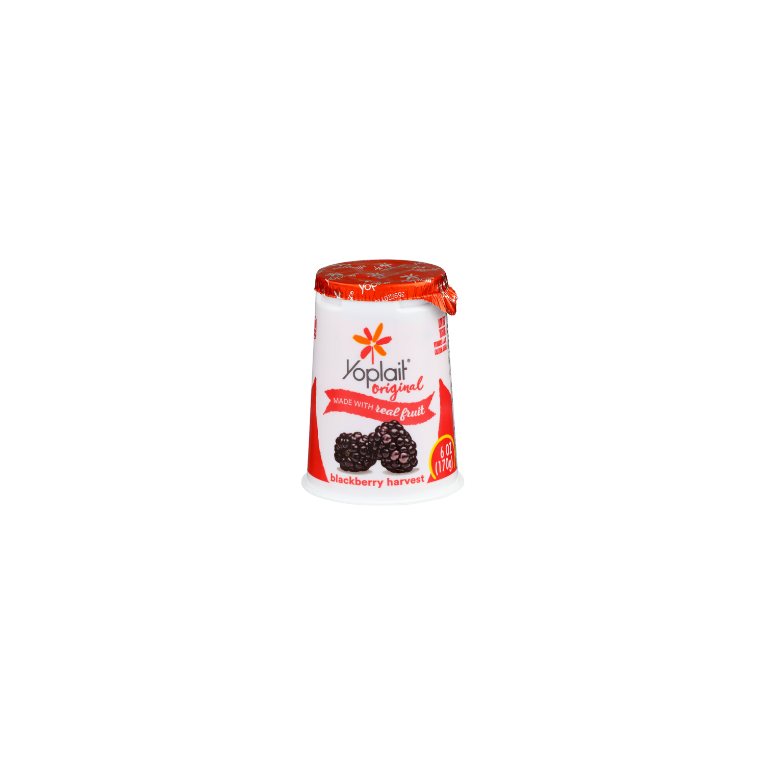 Yoplait Original Blackberry Harvest Low Fat Yogurt - 6 Ounce Image 1 of 4
