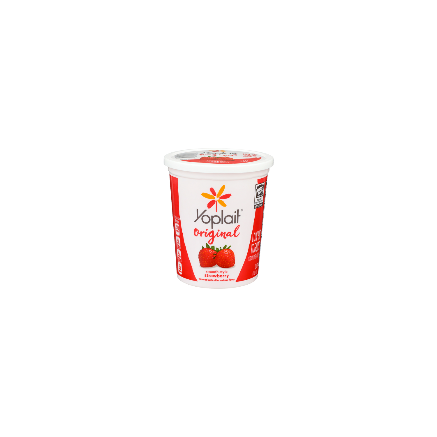 Yoplait Original Strawberry Smooth Style Yogurt - 2 Pound Image 1 of 4