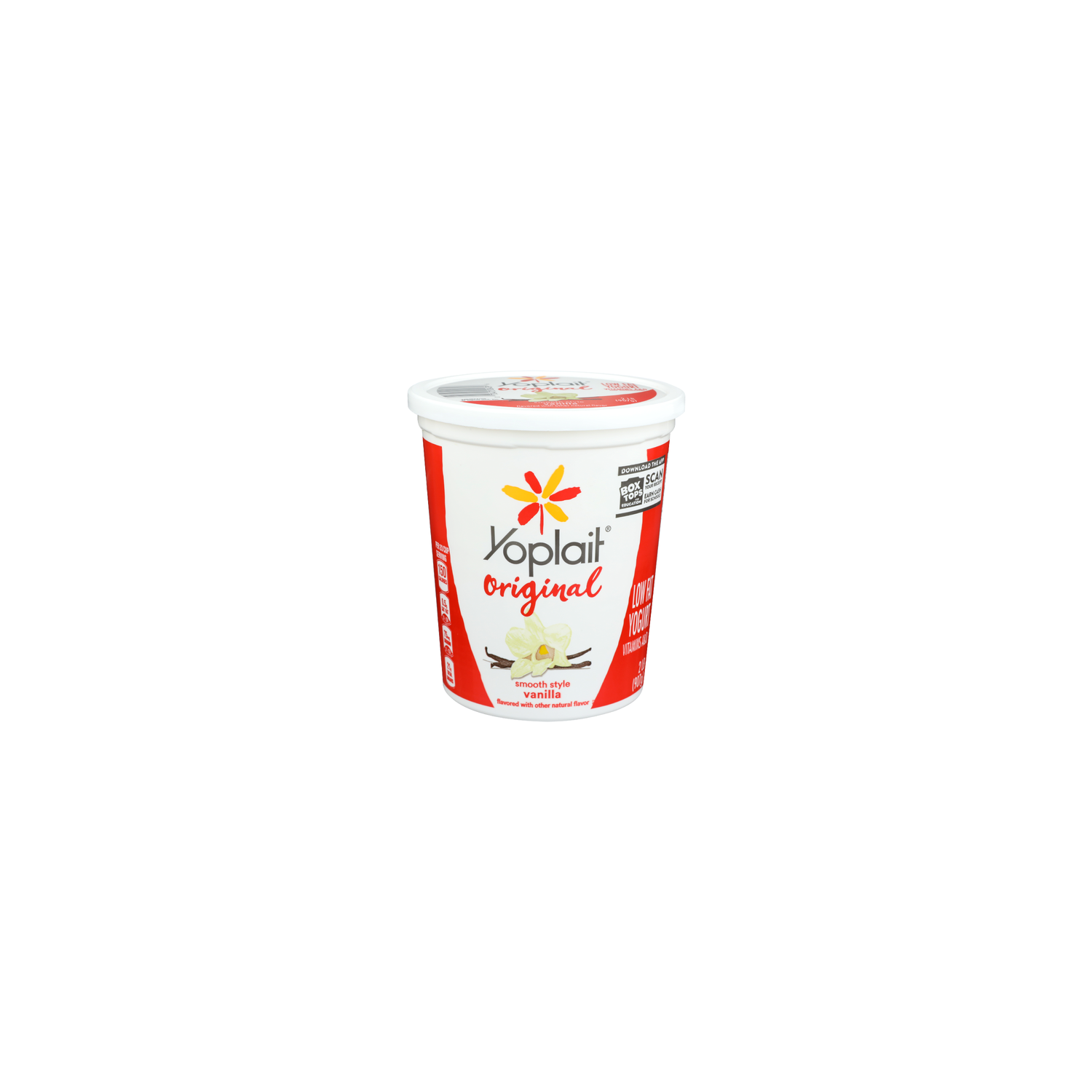 Yoplait Vanilla Original Low Fat Yogurt - 2 Pound Image 1 of 4