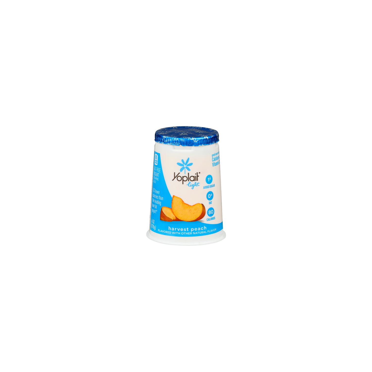 Yoplait Light Harvest Peach Yogurt - 6 Ounce Image 1 of 4
