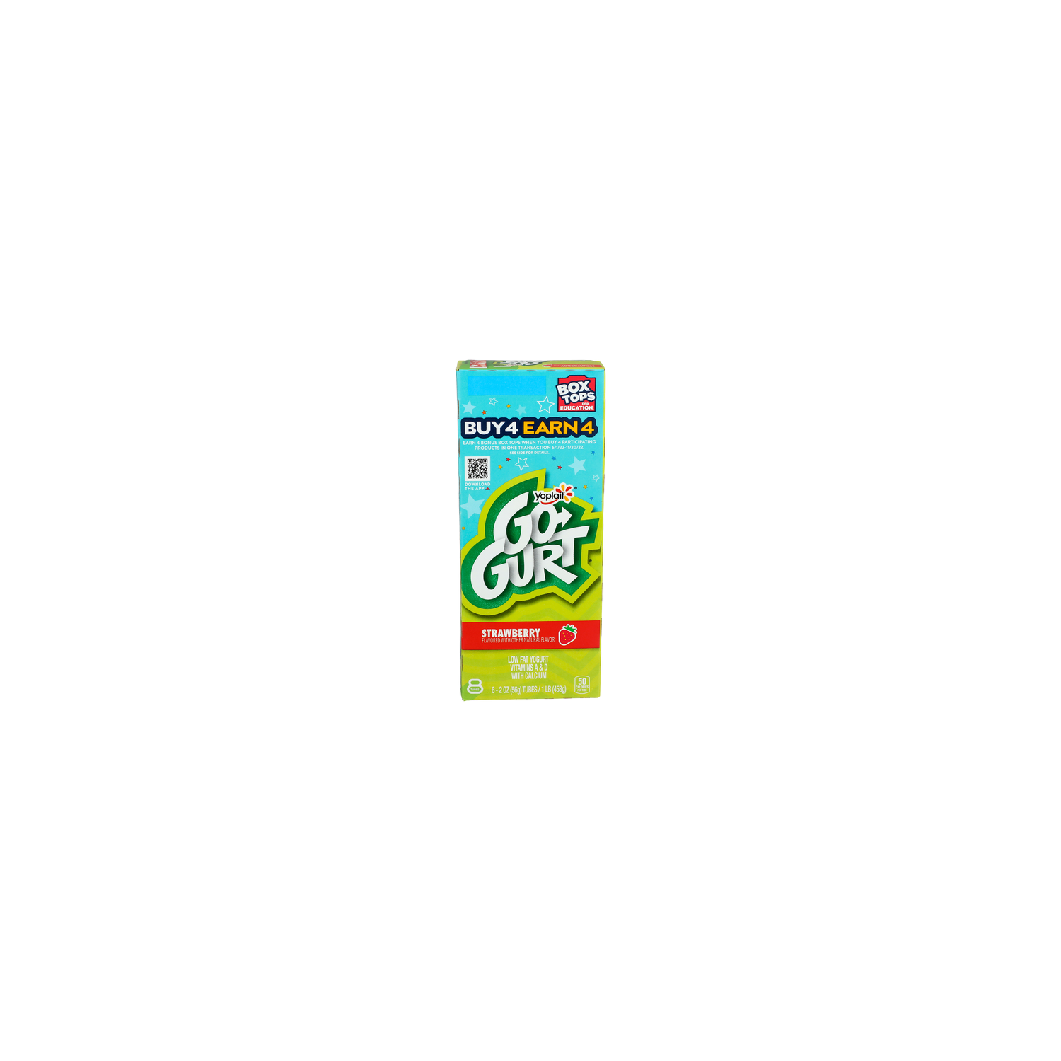 Yoplait Strawberry Go Gurt - 2 Ounce - 8 Count Image 1 of 4