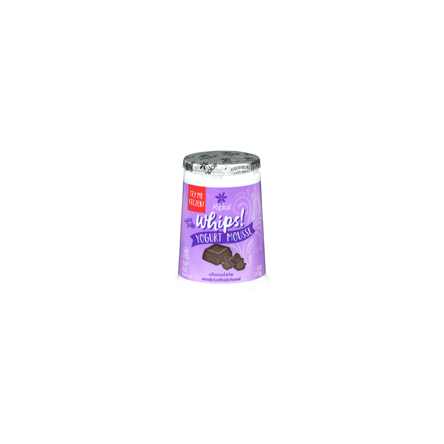 Yoplait Whips! Chocolate Light & Fluffy Yogurt Mousse - 4 Ounce