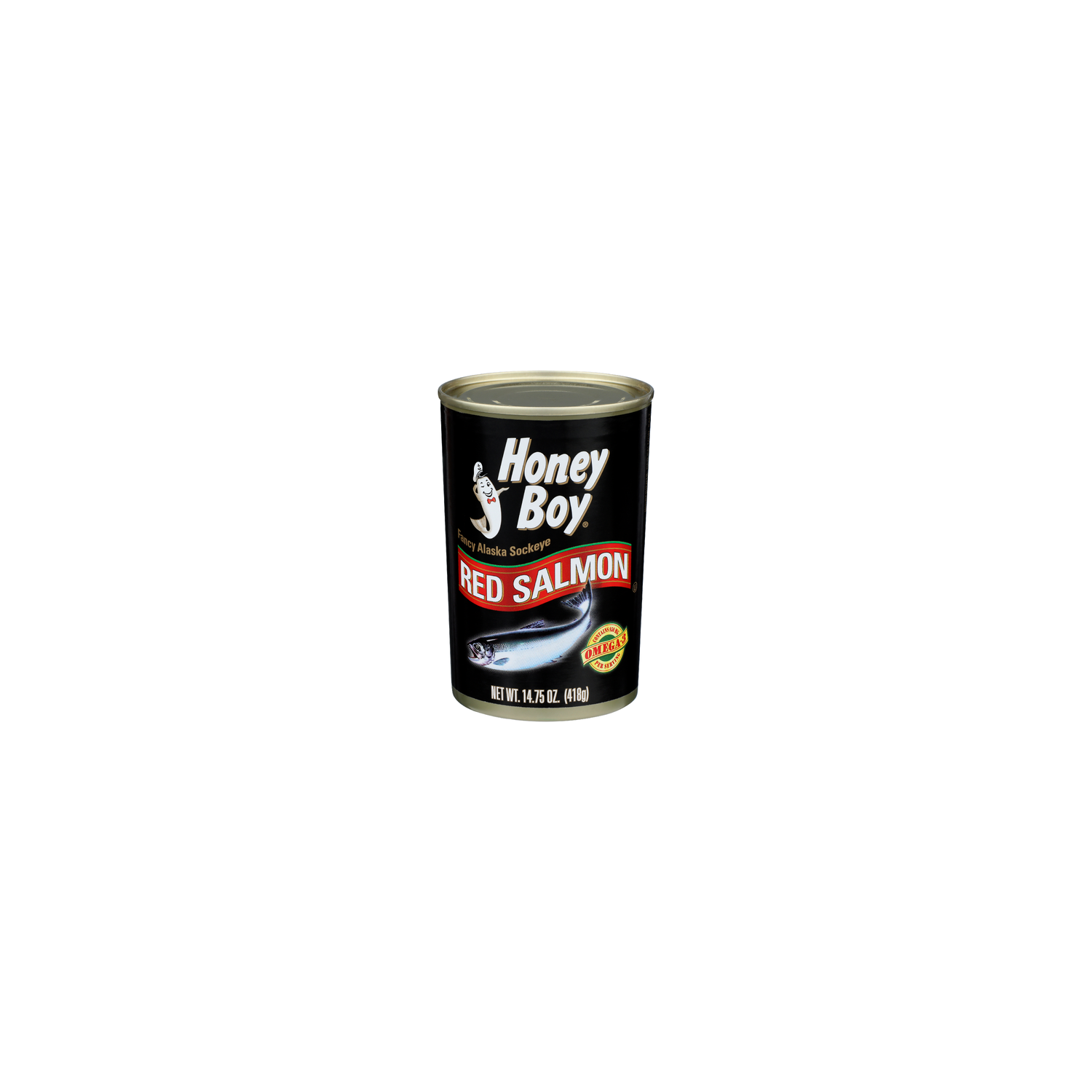 Honey Boy Fancy Alaska Sockeye Red Salmon - 14.75 Ounce Image 1 of 4