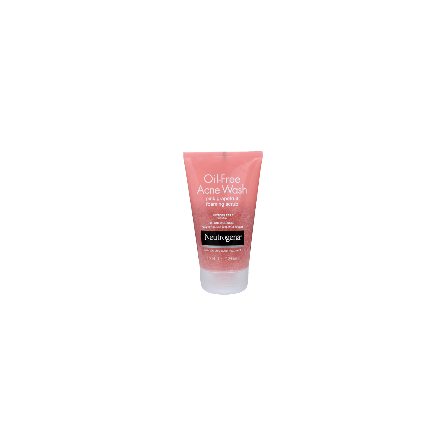 Neutrogena Pink Grapefruit Foaming Scrub Oil-Free Acne Wash - 4.2 Fluid Ounce Image 1 of 2